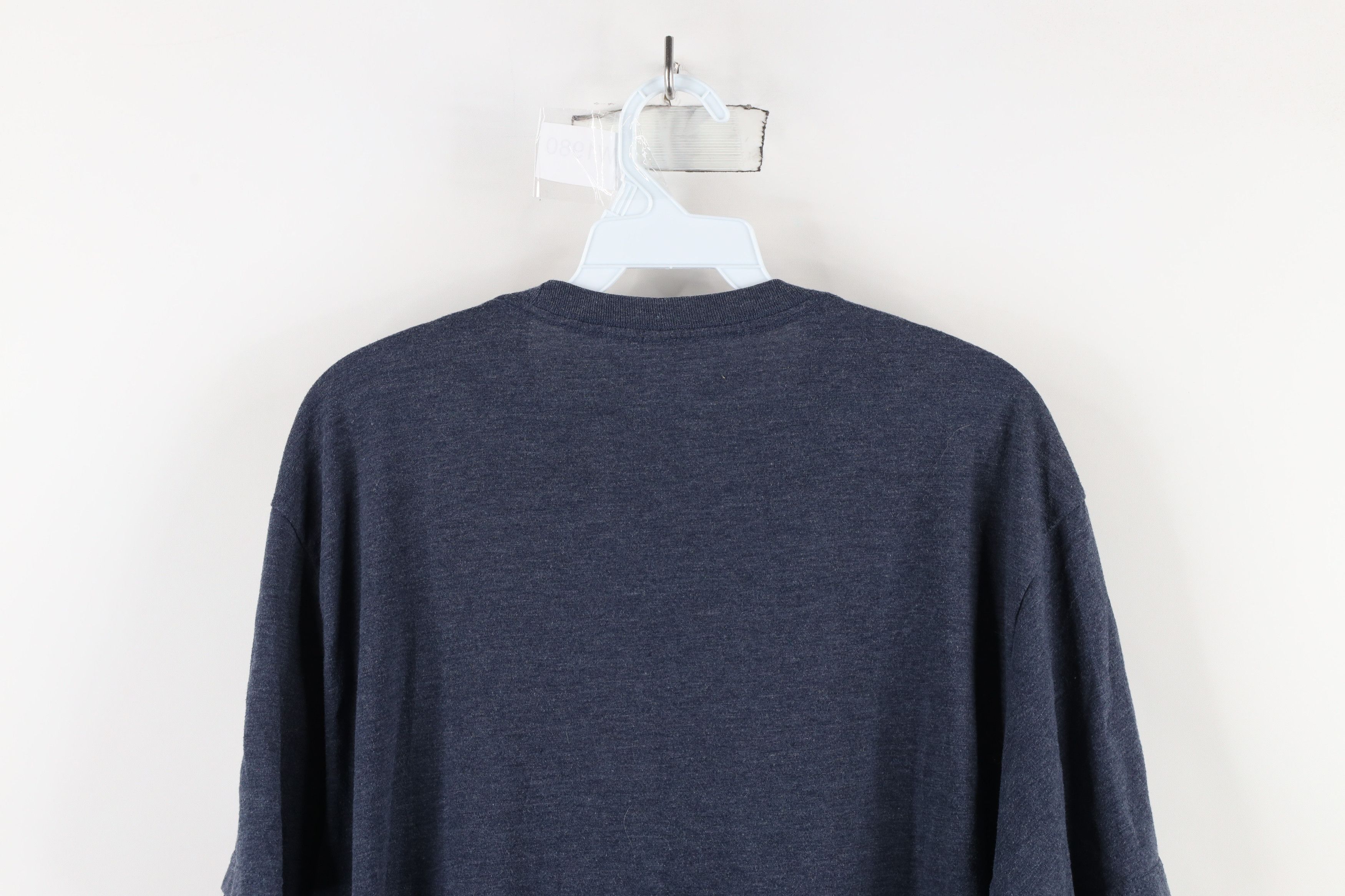 Vintage Streetwear Zyn Chill Pouches Jersey Knit T-Shirt Steel Blue Size US L / EU 52-54 / 3 - 8 Thumbnail