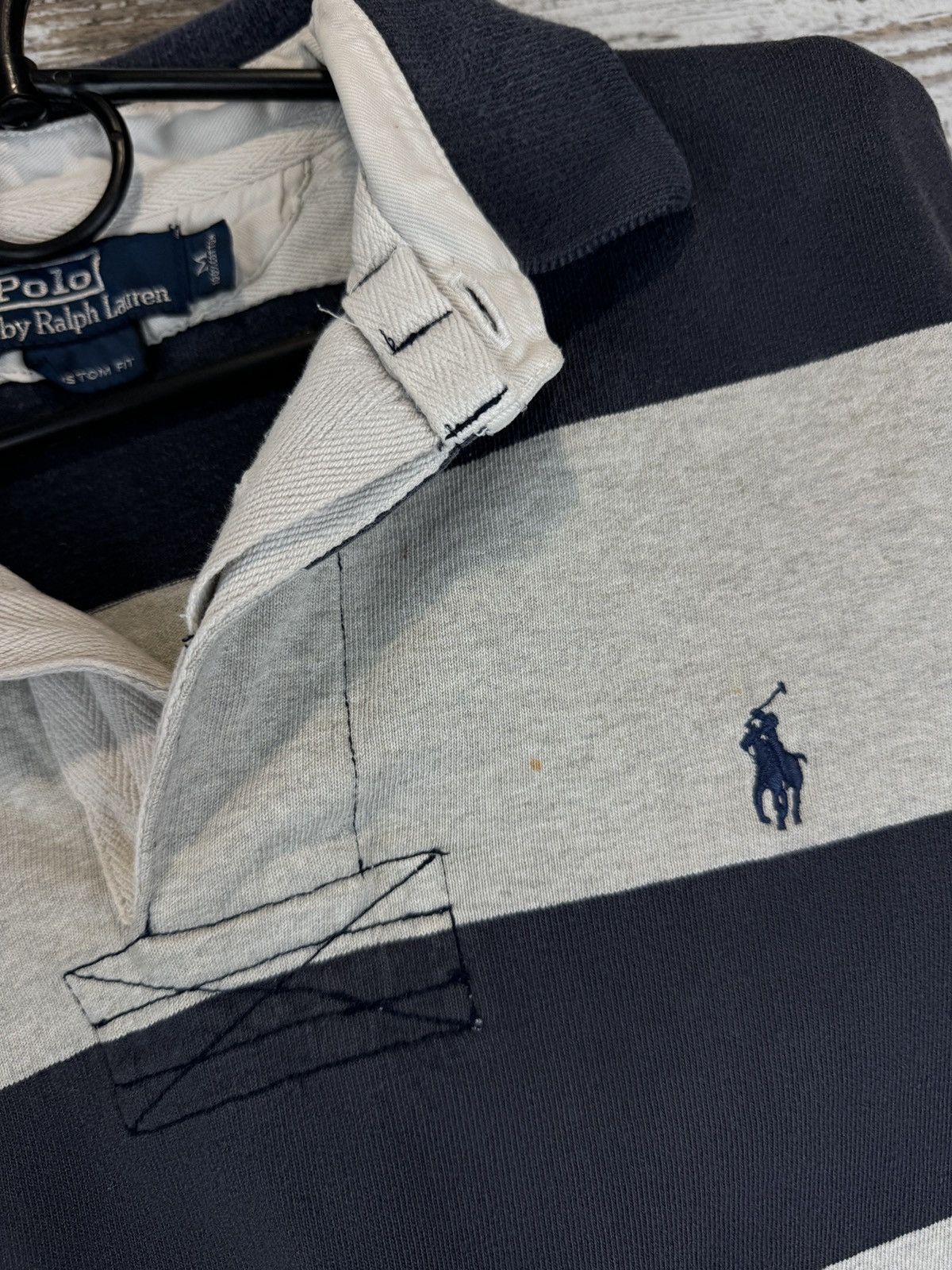 Polo Ralph Lauren Mens Vintage Polo Ralph Lauren rugby polos T-shirt tee y2k Size US M / EU 48-50 / 2 - 6 Thumbnail