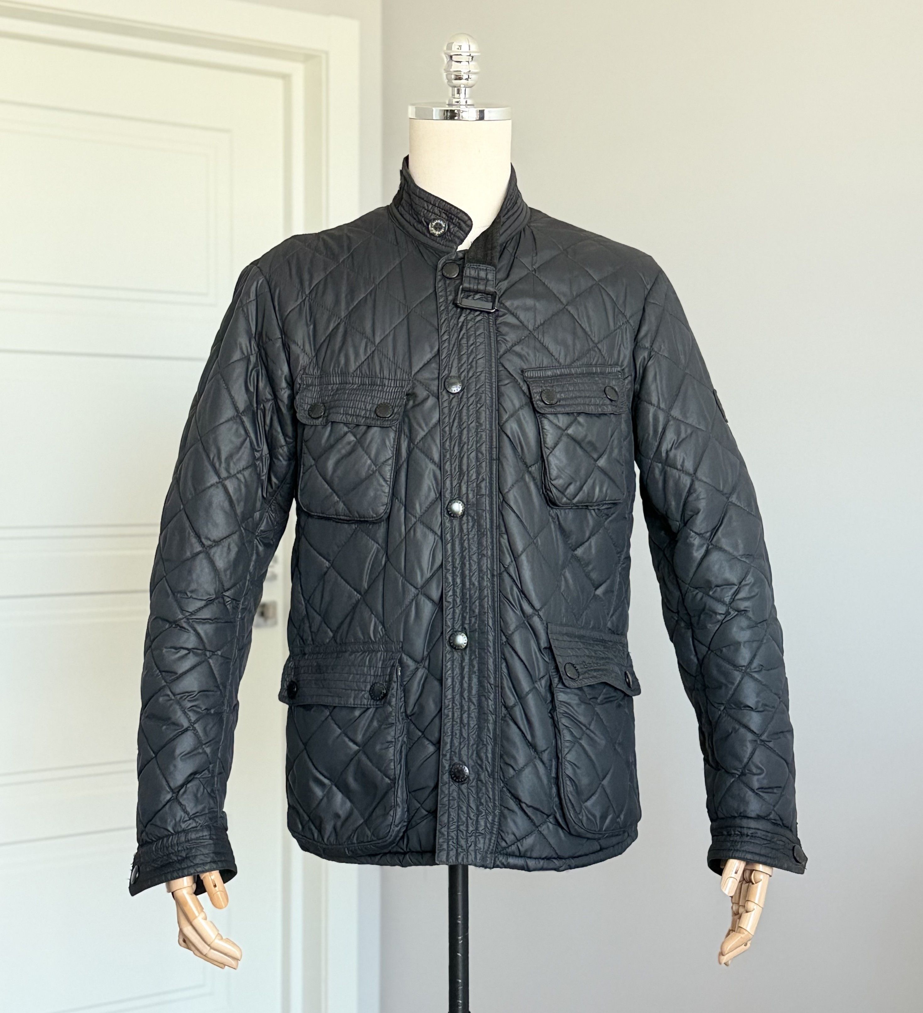 Barbour BARBOUR Motor Cycling Quilt International Jacket Size L Navy Size US L / EU 52-54 / 3 - 3 Thumbnail