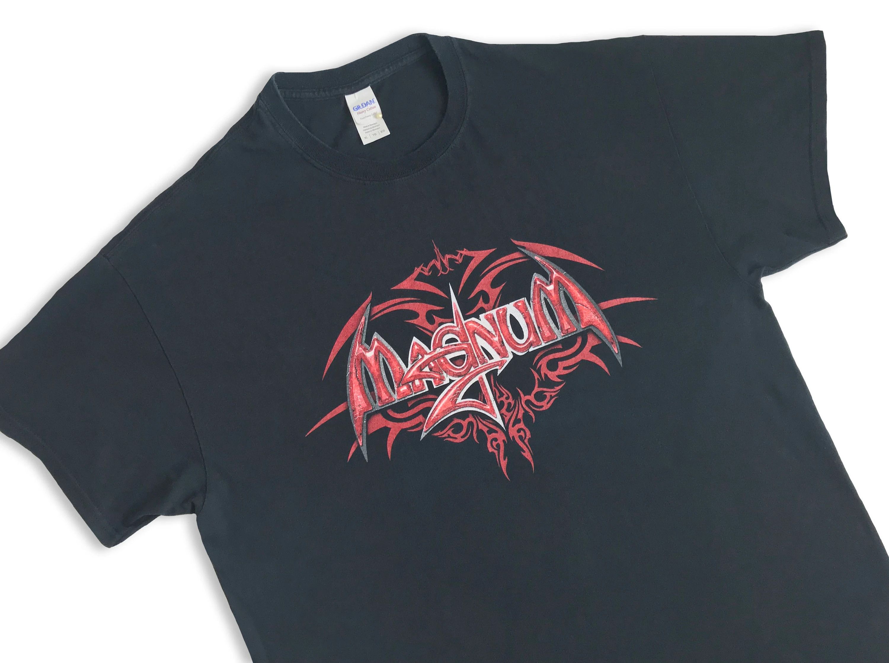 Band Tees Y2K Gildan MAGNUM T shirt Hard Rock Tee Metal United Kingdom Size US XL / EU 56 / 4 - 6 Thumbnail