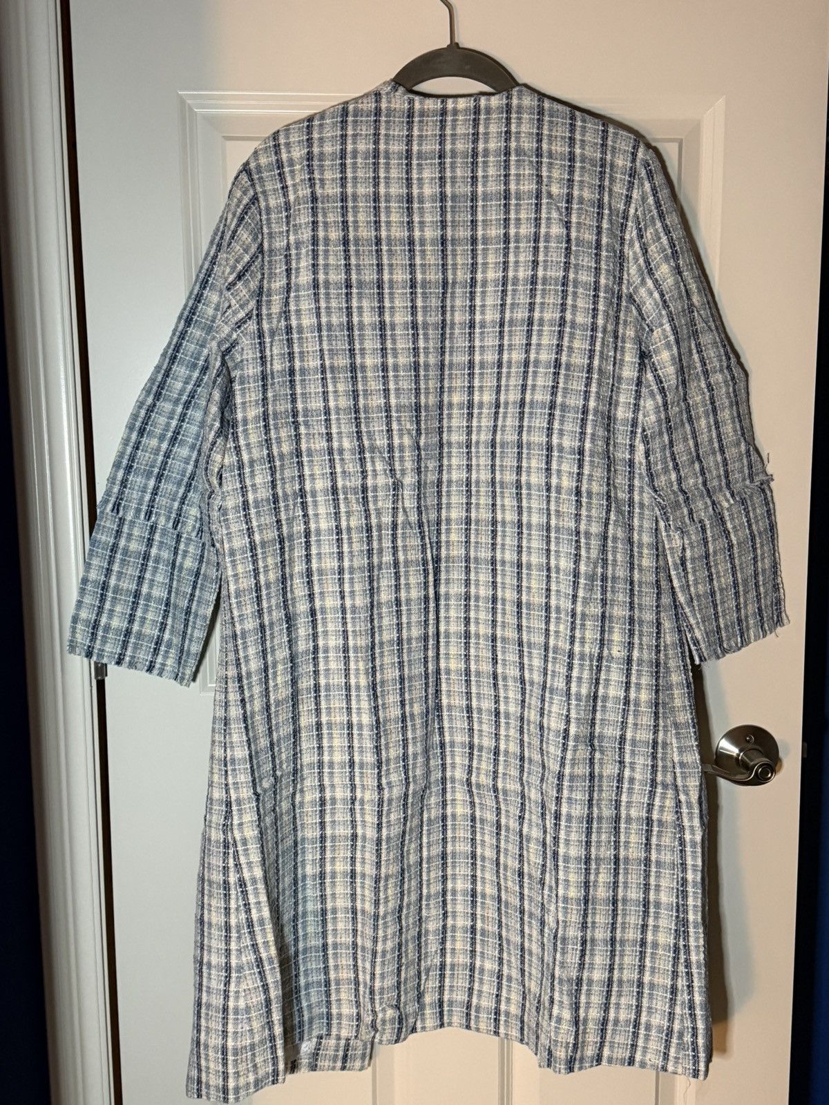 Other Hayden Los Angeles Blue Tweed Duster Coat new with tags Size L / US 10 / IT 46 - 2 Thumbnail
