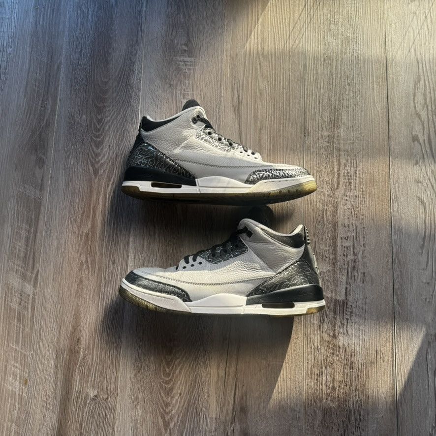 Jordan Brand NIKE • JORDAN 3 Retro "Wolf Grey" (13M) Size US 13 / EU 46 - 1 Thumbnail