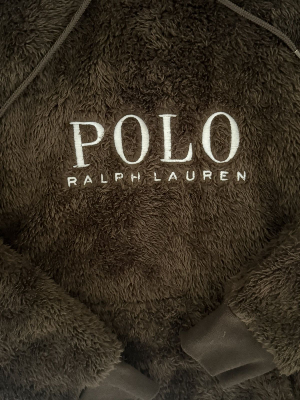 Polo Ralph Lauren Ralph Lauren polo - brown fur hoodie size small Size US S / EU 44-46 / 1 - 2 Thumbnail
