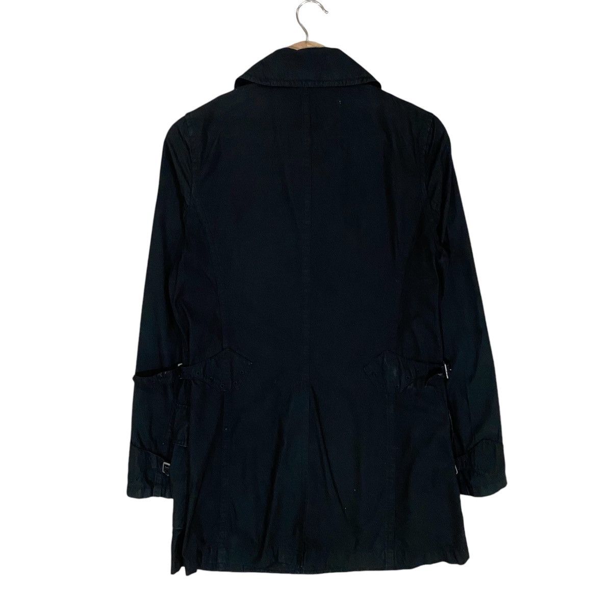 Designer × Issey Miyake 🔥ISSEY MIYAKE SUNAOKUWAHARA BELT SIDE OVERCOATS JACKET Size US M / EU 48-50 / 2 - 6 Thumbnail
