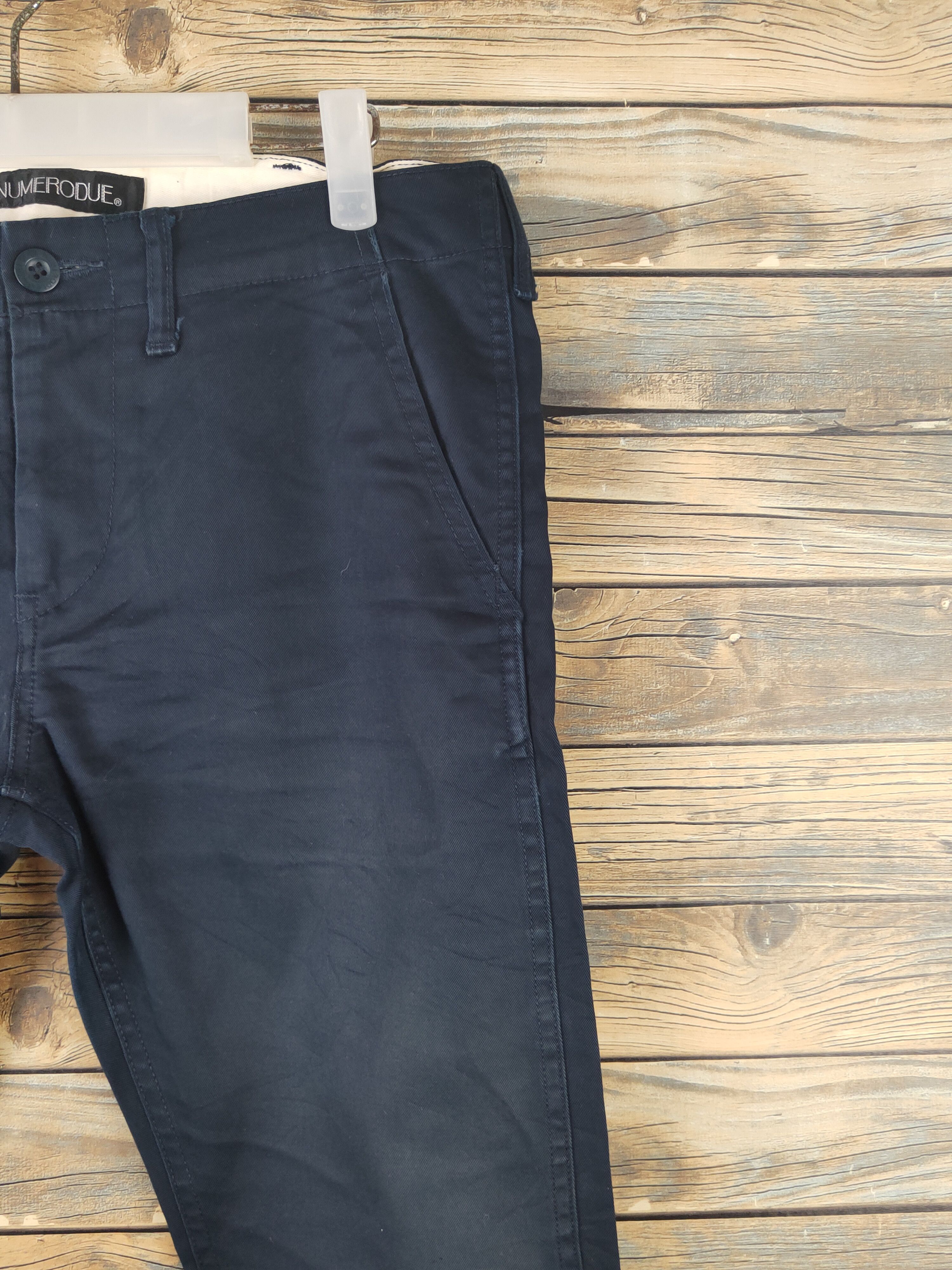 Numero 00 DL Numerodue Navy Multipocket Casual Pants #46-047 Size 32" / US 10 / IT 46 - 5 Thumbnail