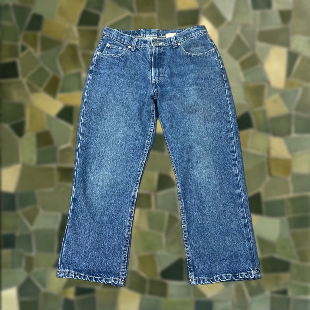 Jordache VINTAGE Jordache Jeans Capri Size 7/8 Blue 90s Mom Retro Mid-Rise Womens Size 30" / US 8 / IT 44 - 1 Thumbnail