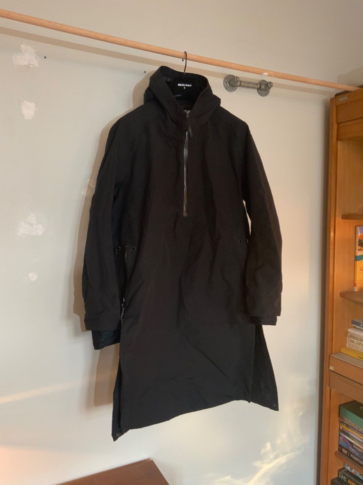 image of 11 By Boris Bidjan Saberi Bbs Coat in Black, Men's (Size Medium)