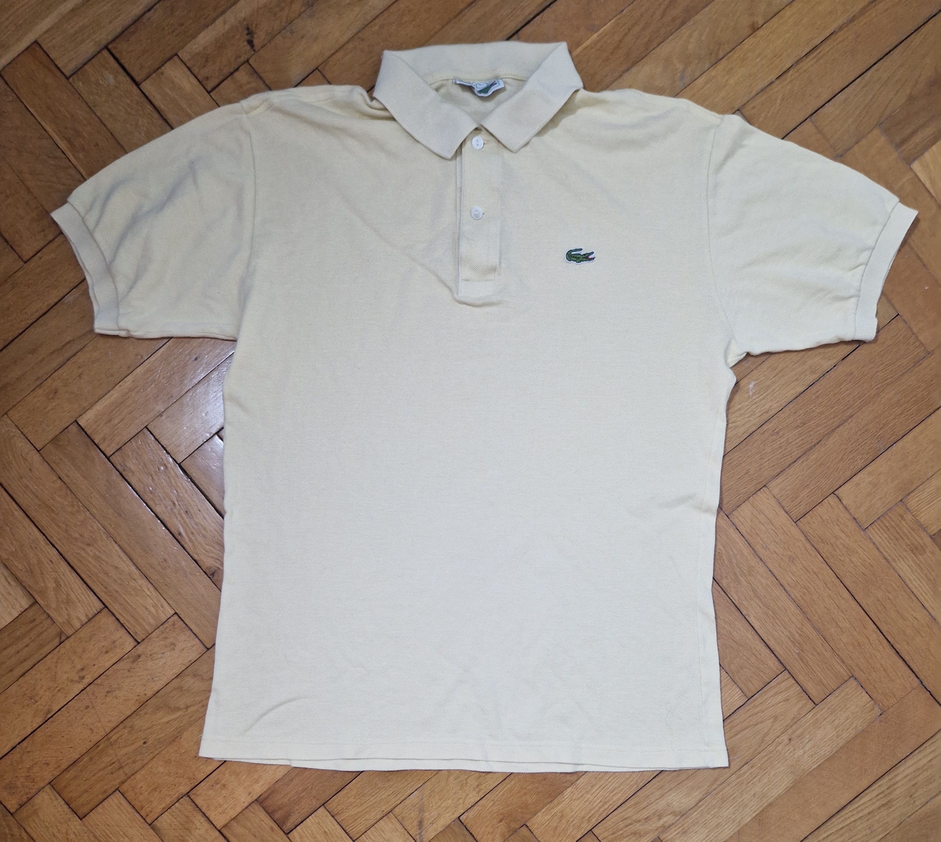 Lacoste Lacoste made in France yellow polo shirt Size US L / EU 52-54 / 3 - 1 Thumbnail