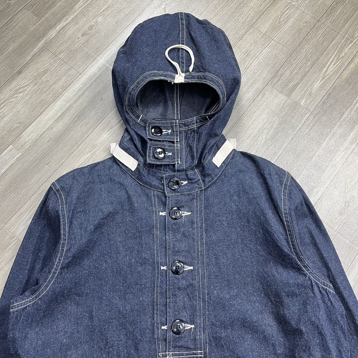Buzz Rickson's × Japanese Brand × Toyo Enterprises Buzz Rickson’s US NAVY Pull Over Denim Jacket Size US L / EU 52-54 / 3 - 2 Thumbnail