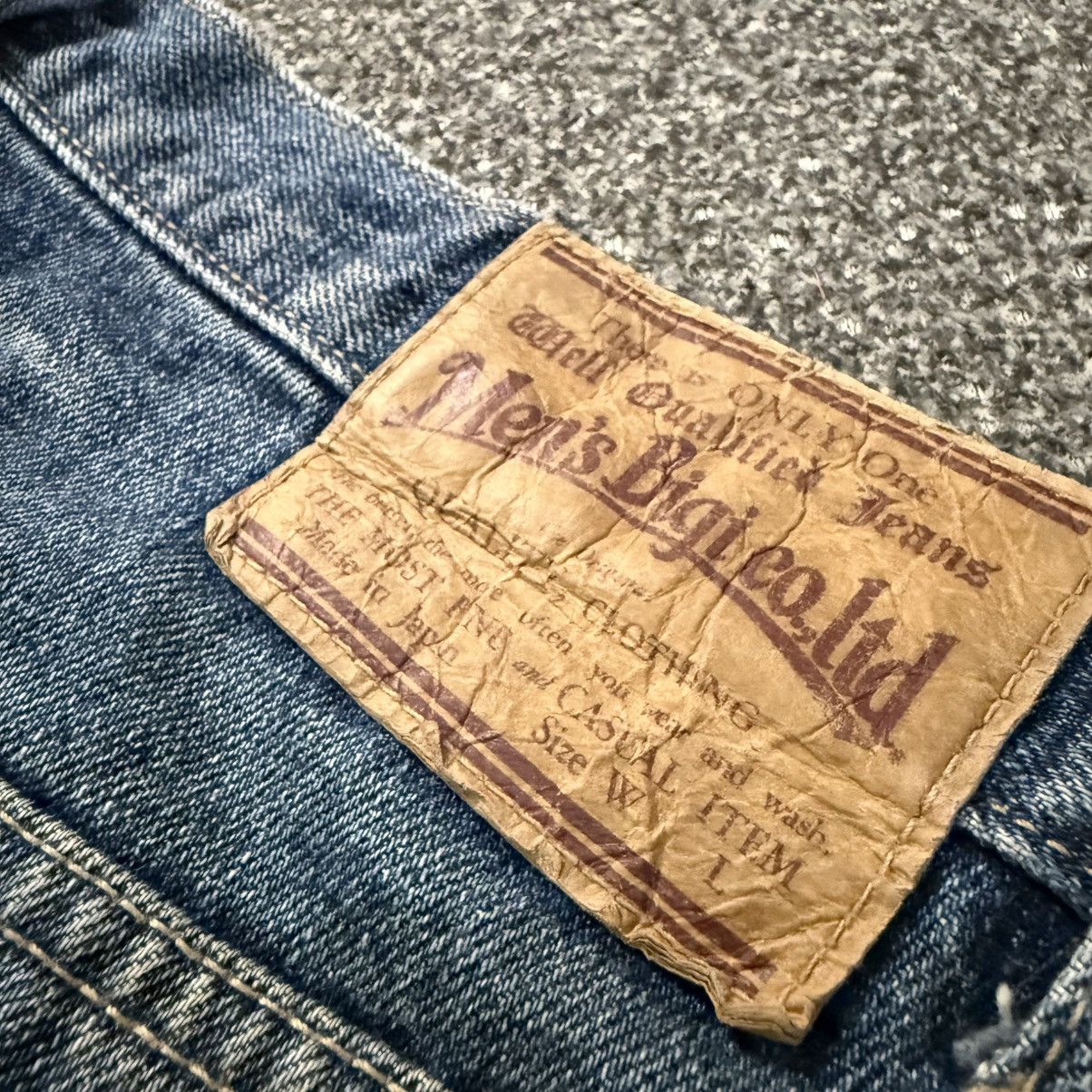 Japanese Brand Vintage 90s Japanese Studded Men Bigi Tokyo Distressed Denim Size US 35 - 11 Thumbnail