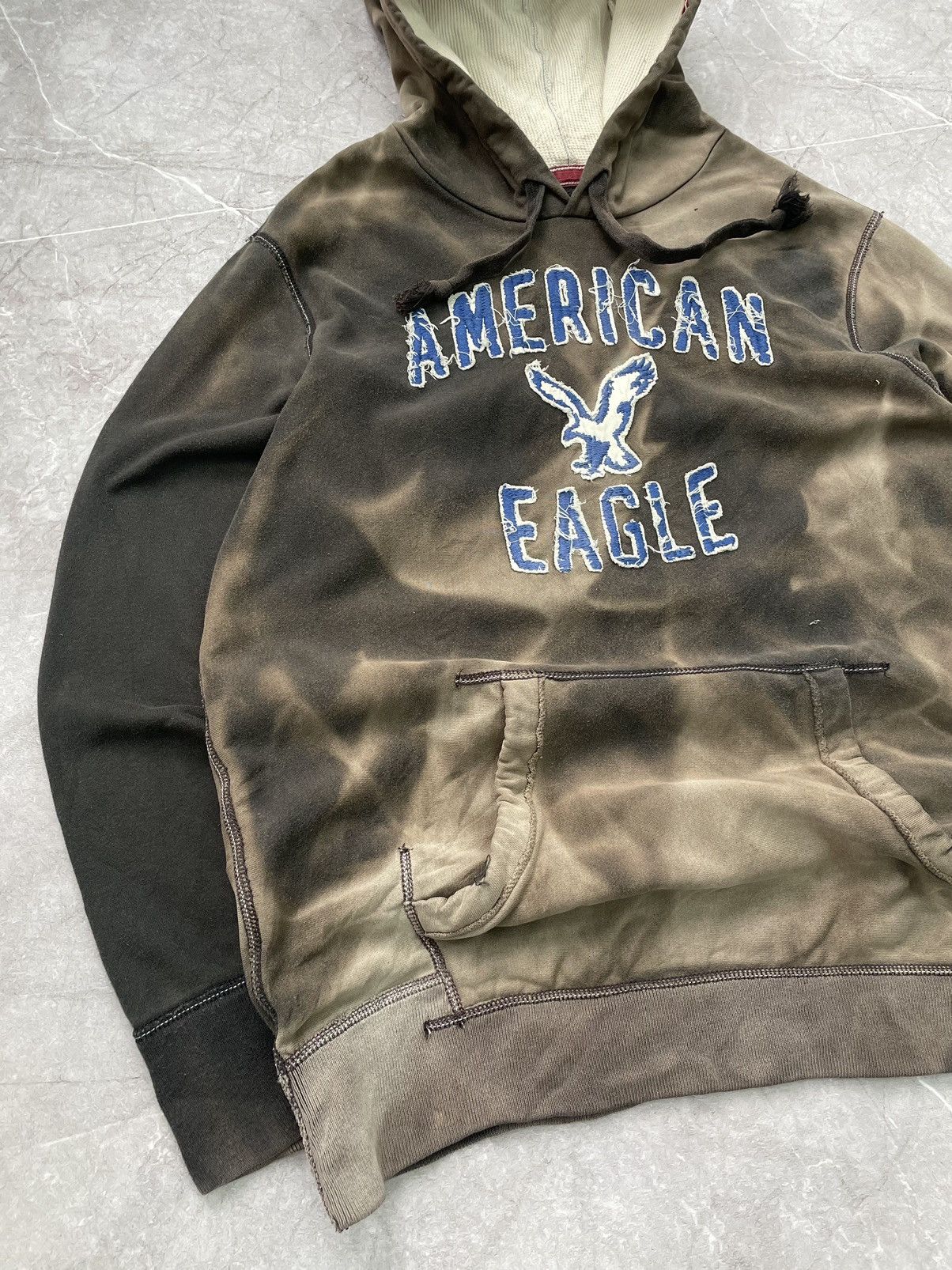 Japanese Brand × Kapital × Vintage Vintage aphex twin style sun faded hoodie 1990s Size US XL / EU 56 / 4 - 2 Thumbnail