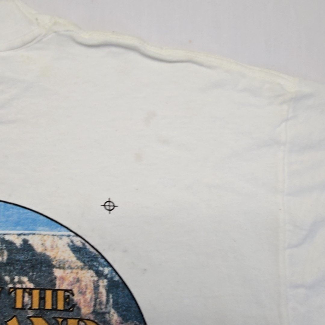 Vintage Vintage Grand Canyon Shirt White L Cropped Test Print Tee Size L / US 10 / IT 46 - 3 Thumbnail