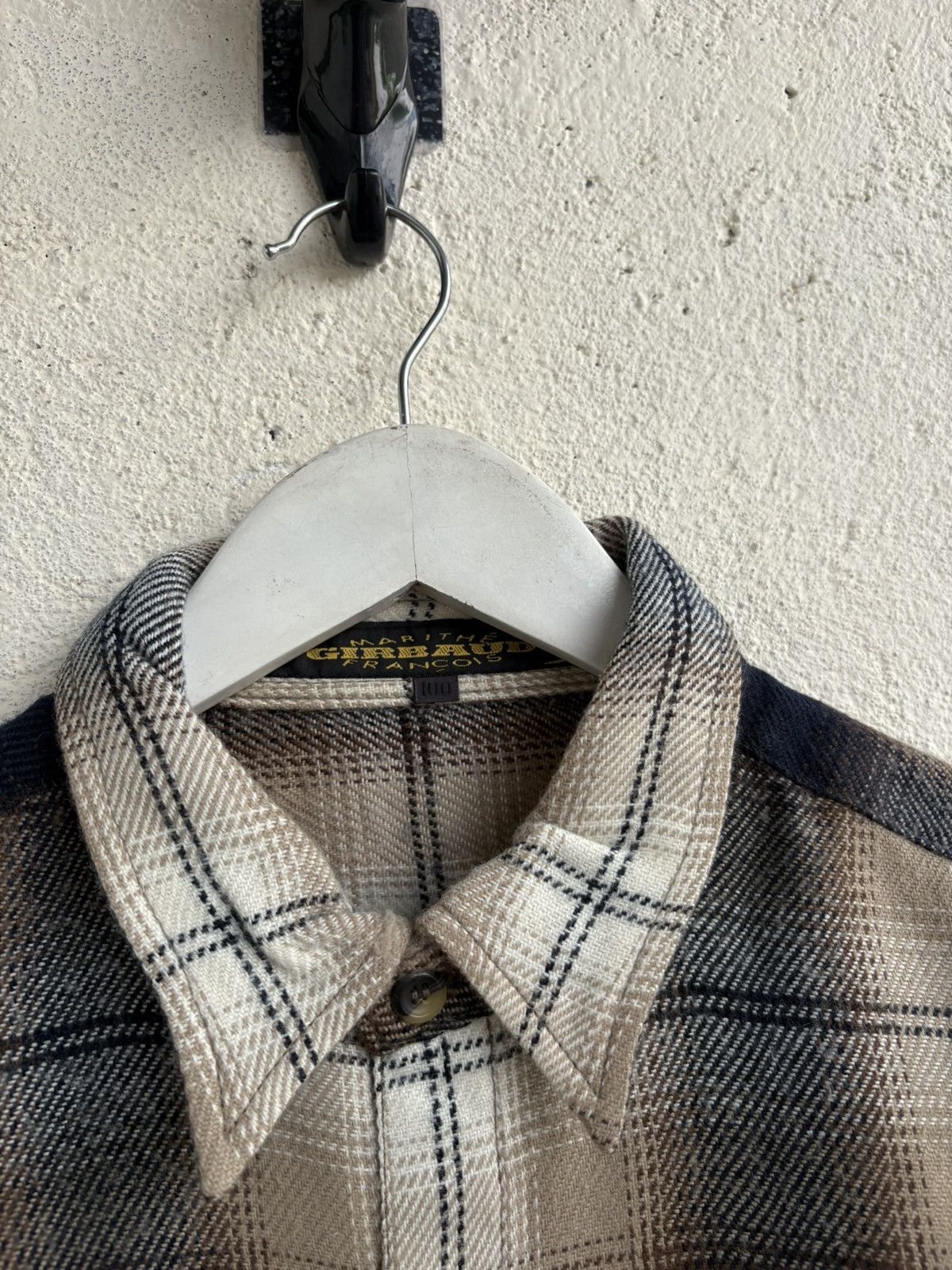 Marithe + Francois Girbaud Vintage 80s Marithe Francois Girbaud Veterano flanel Size US XL / EU 56 / 4 - 4 Thumbnail