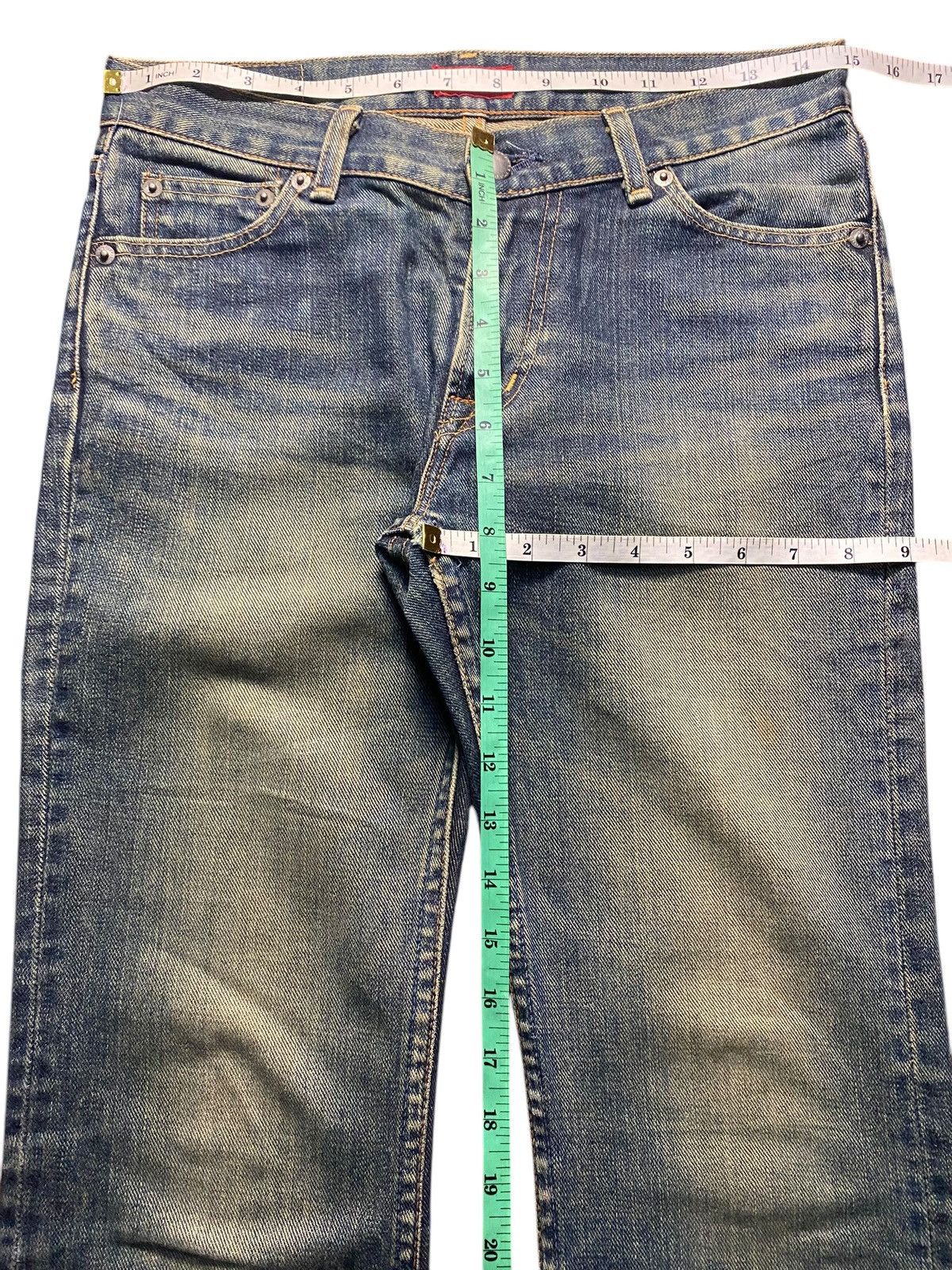 Japanese Brand Japanese Brand D’un Da dix Mud Wash Bootcut Style Jeans Size US 30 / EU 46 - 14 Thumbnail