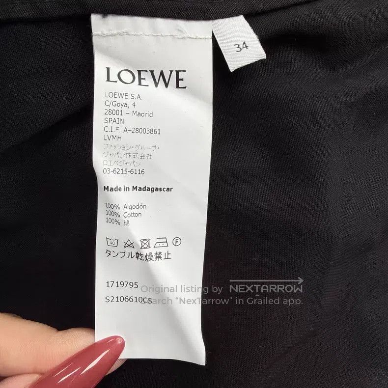 Loewe Loewe Black leather label bralette two-piece set Size XXS / US 00 / IT 34 - 6 Thumbnail