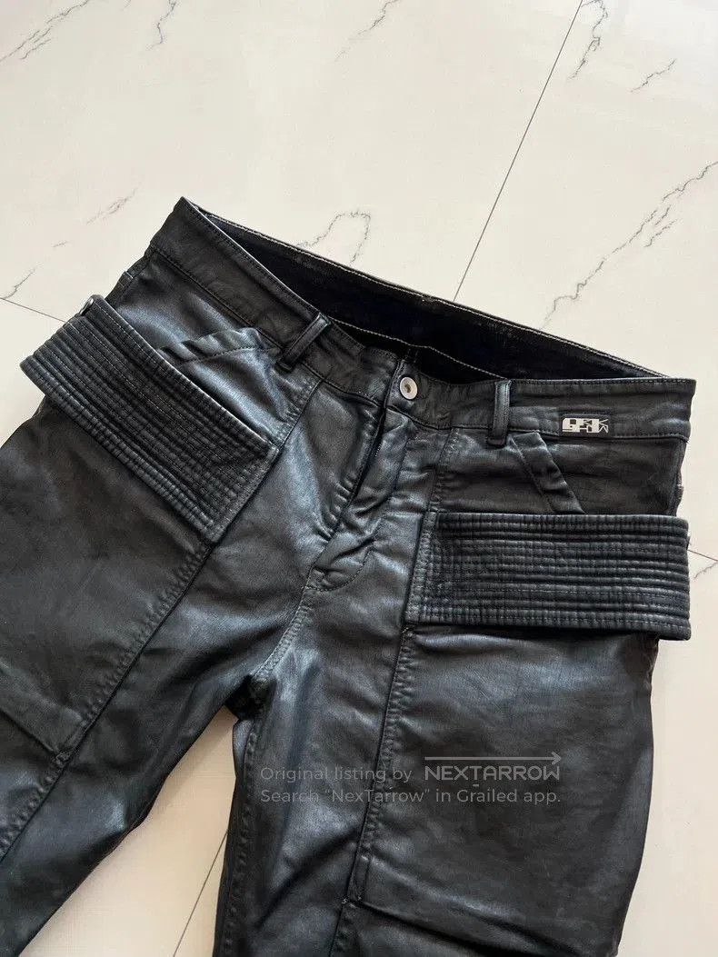 Rick Owens Drkshdw Rick Owens Drkshdw Waxed Double. Size US 30 / EU 46 - 3 Thumbnail