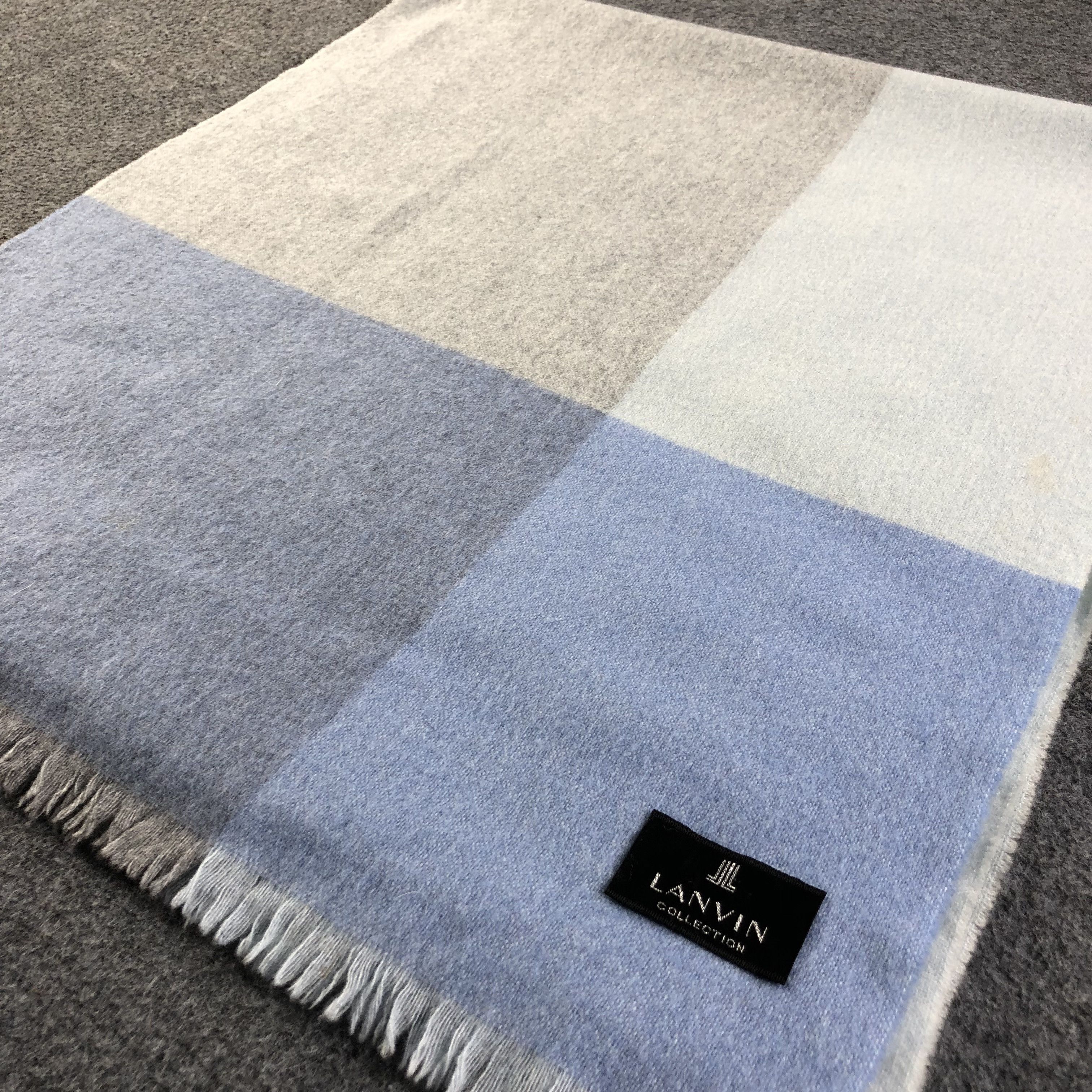 Lanvin Lanvin Cashmere Scarf Muffler V1230 Size ONE SIZE - 2 Thumbnail