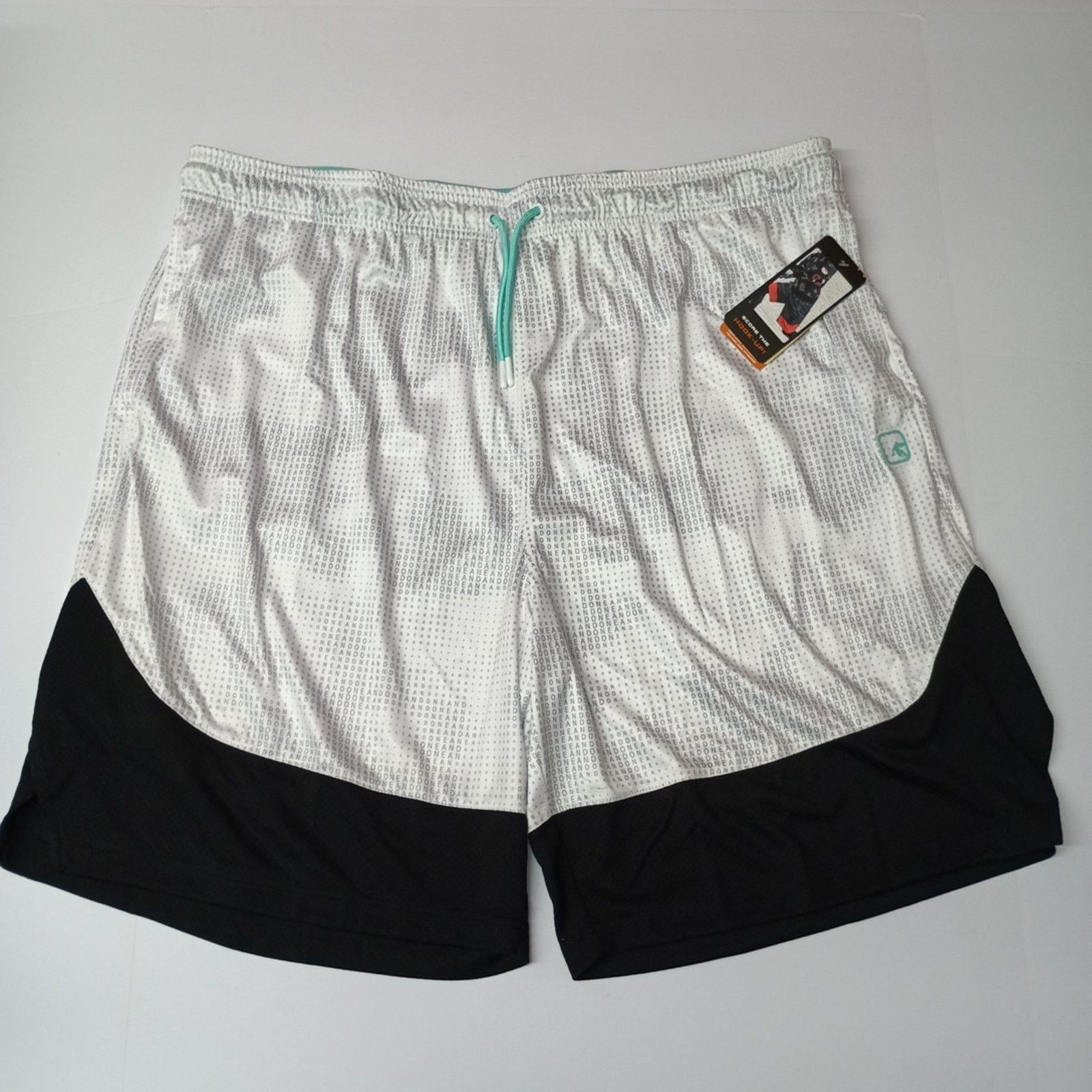 Other AND1 Basketball Shorts Men’s Size 3XL White Black 10" Inseam Size US 42 / EU 58 - 1 Thumbnail
