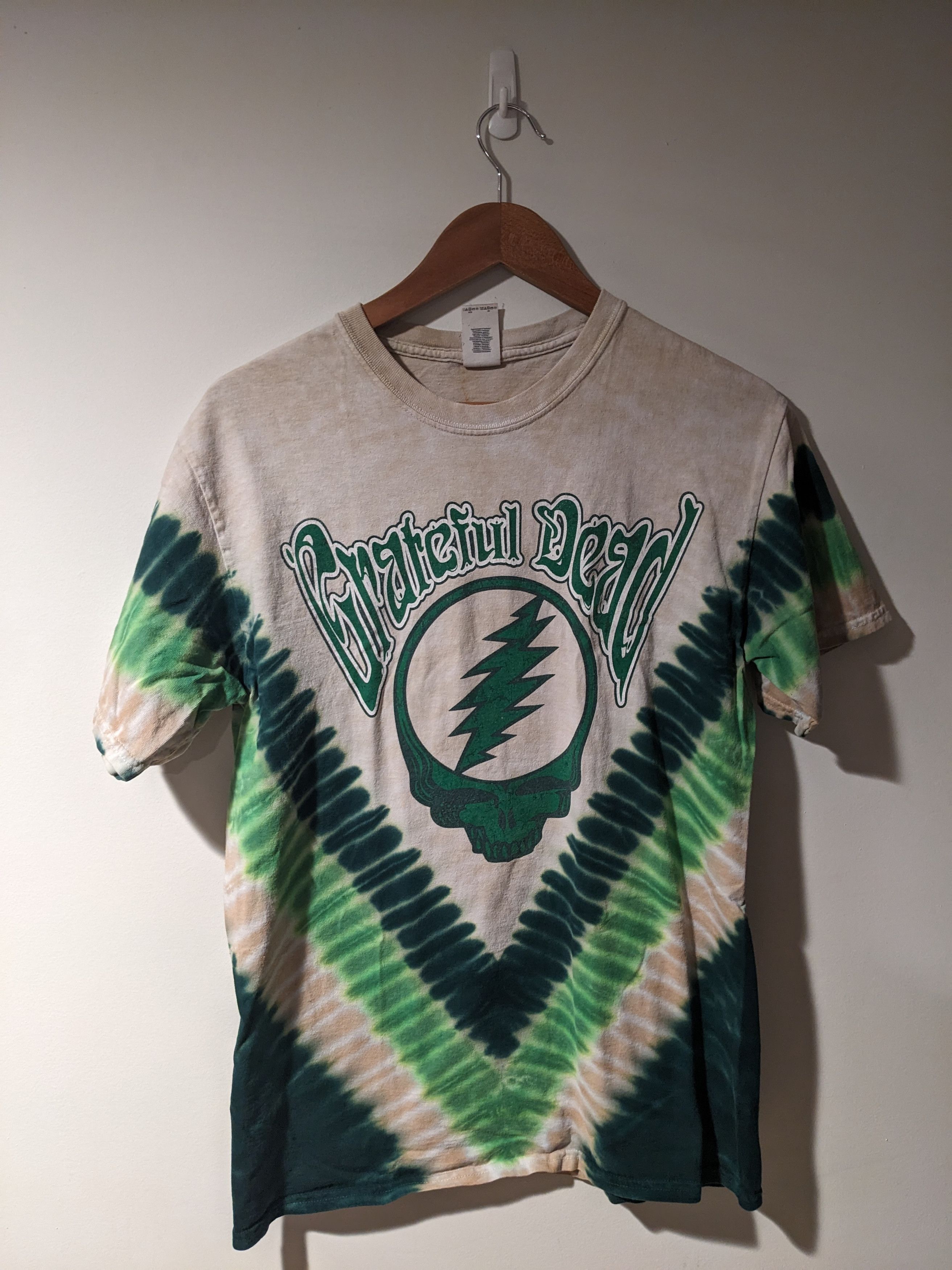 Vintage Y2K Grateful Dead Liquid Blue Steal Your T-Shirt
