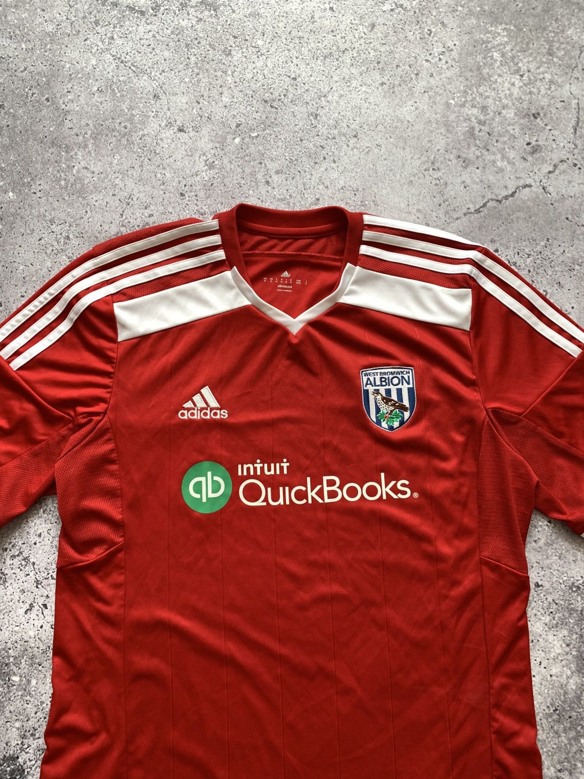 Adidas 🔥ADIDAS WEST BROMWICH ALBION 2014/15 AWAY SOCCER JERSEY Size US M / EU 48-50 / 2 - 3 Thumbnail