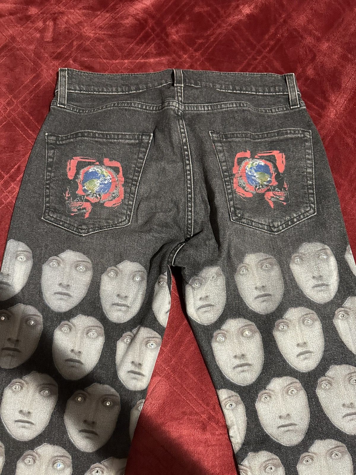 Designer × Vintage Lost Eye Jewel Pants Size US 30 / EU 46 - 11 Thumbnail