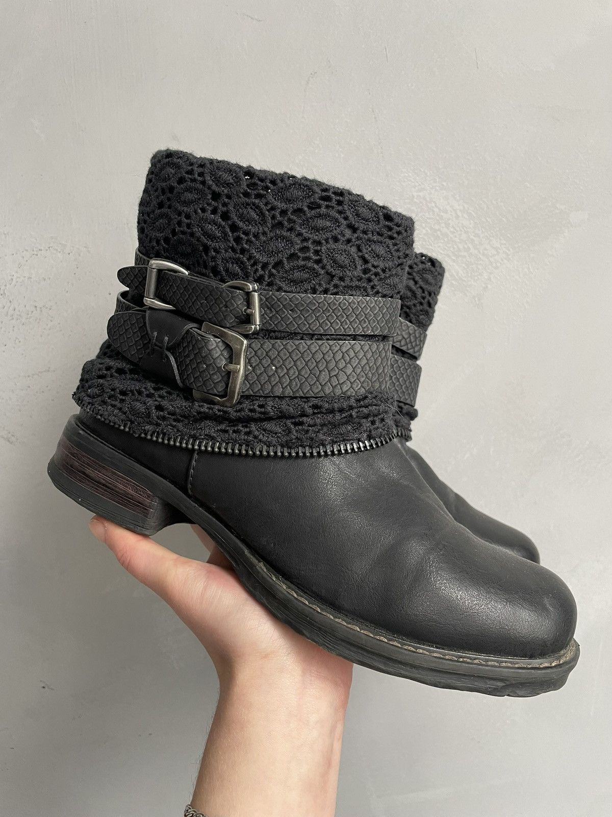 A.S.98 Ankle gothic avant garde boots A.S. 98 boots rick owens Size US 7 / EU 40 - 3 Thumbnail