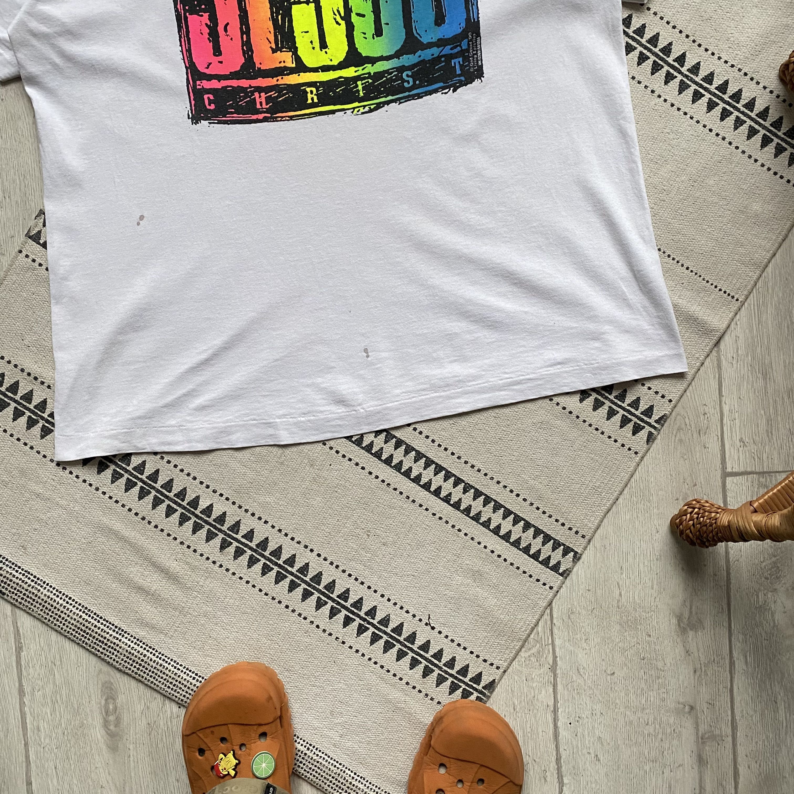 Russell Athletic Vintage 90s Religion Jesus Christ logo Tee Size US XL / EU 56 / 4 - 3 Thumbnail