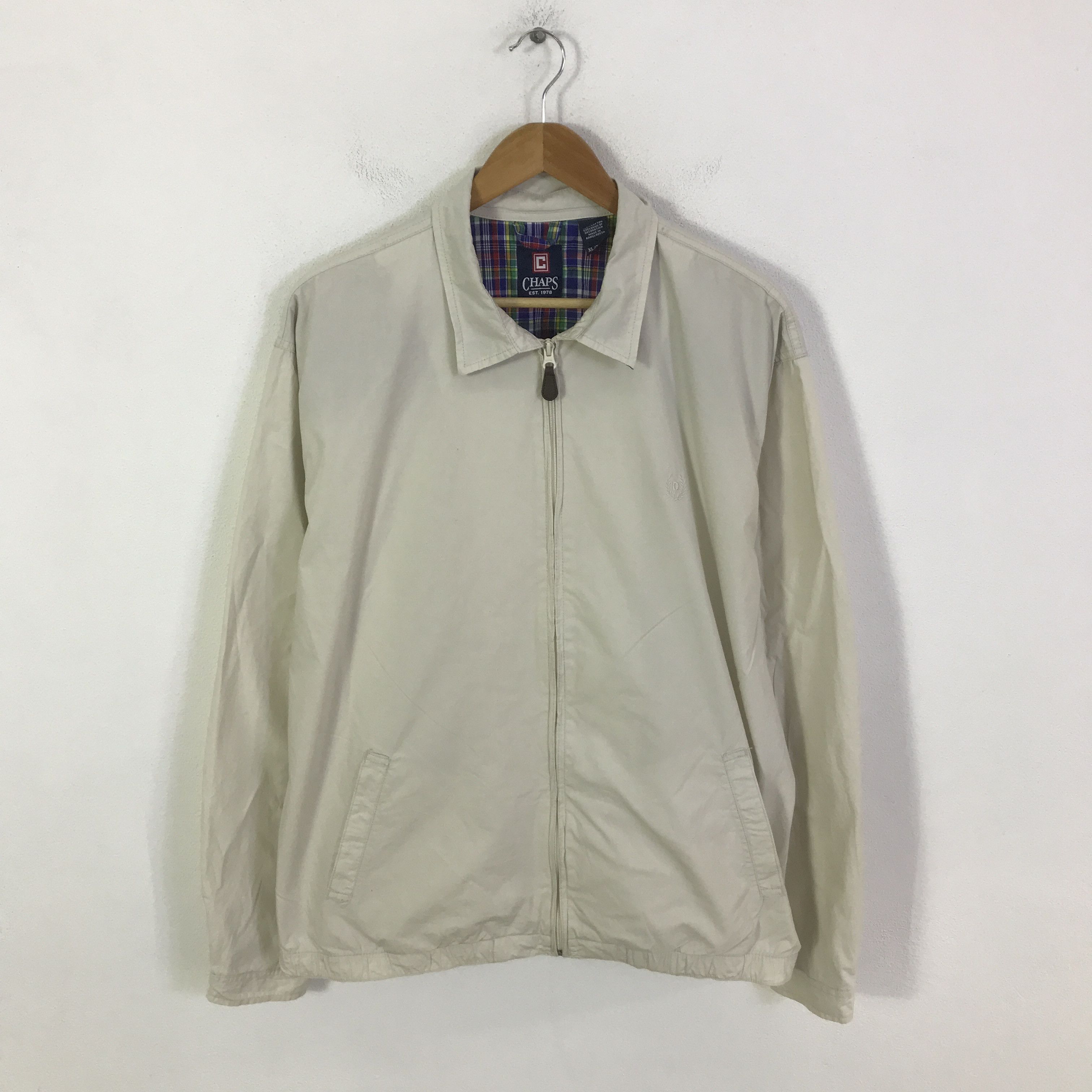 Chaps Vtg chaps zipper jacket K124B11 Size US L / EU 52-54 / 3 - 1 Thumbnail