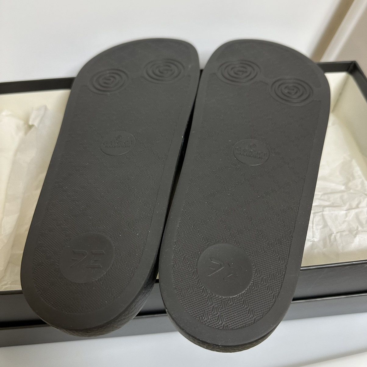 Gucci GUCCI slide sandal GUCCY SEGA black blue NEW size 9 Size US 9 / EU 42 - 7 Thumbnail