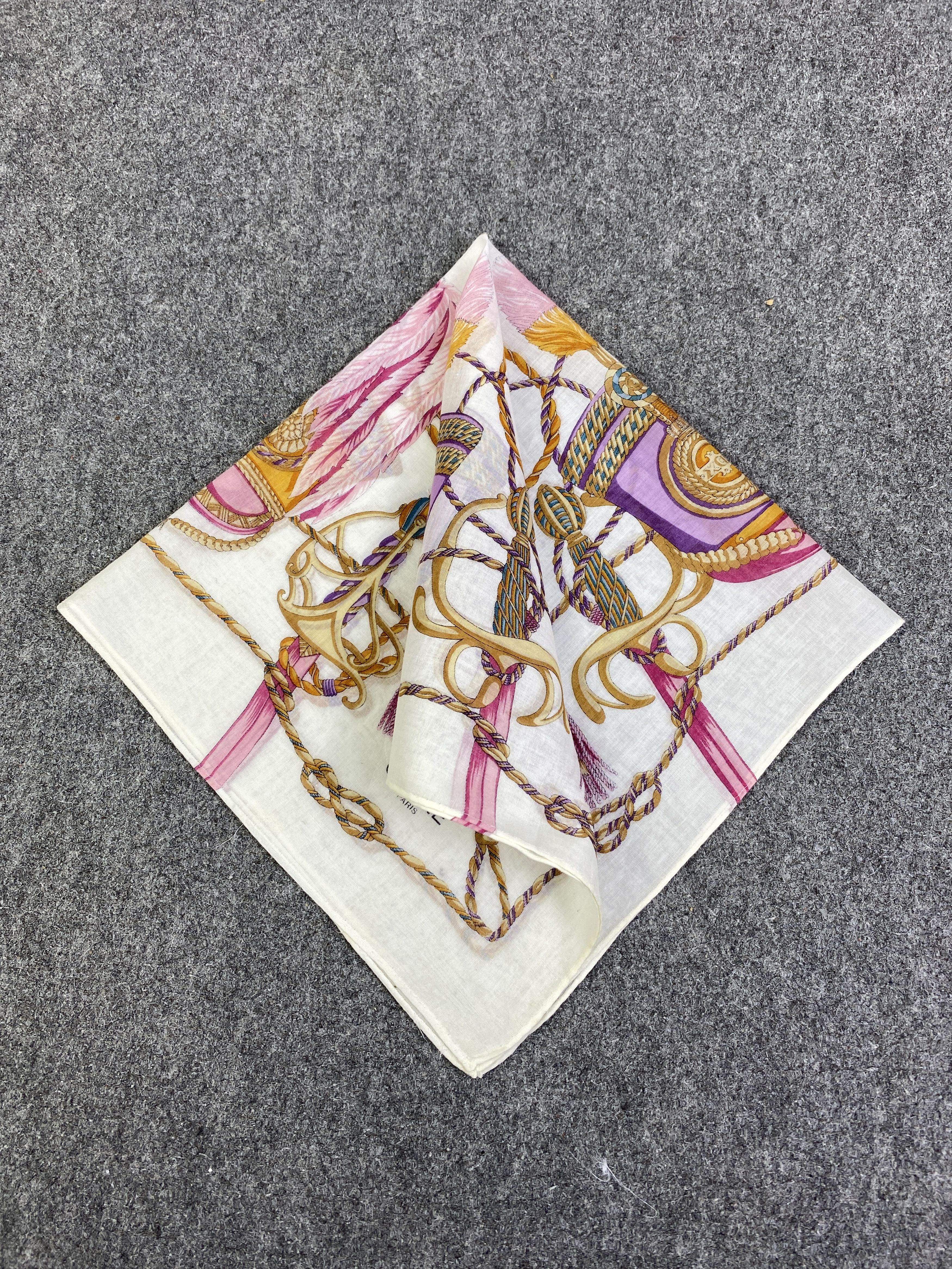 Celine Vintage Celine Handkerchief / Neckerchief HKC1096 Size ONE SIZE - 3 Thumbnail