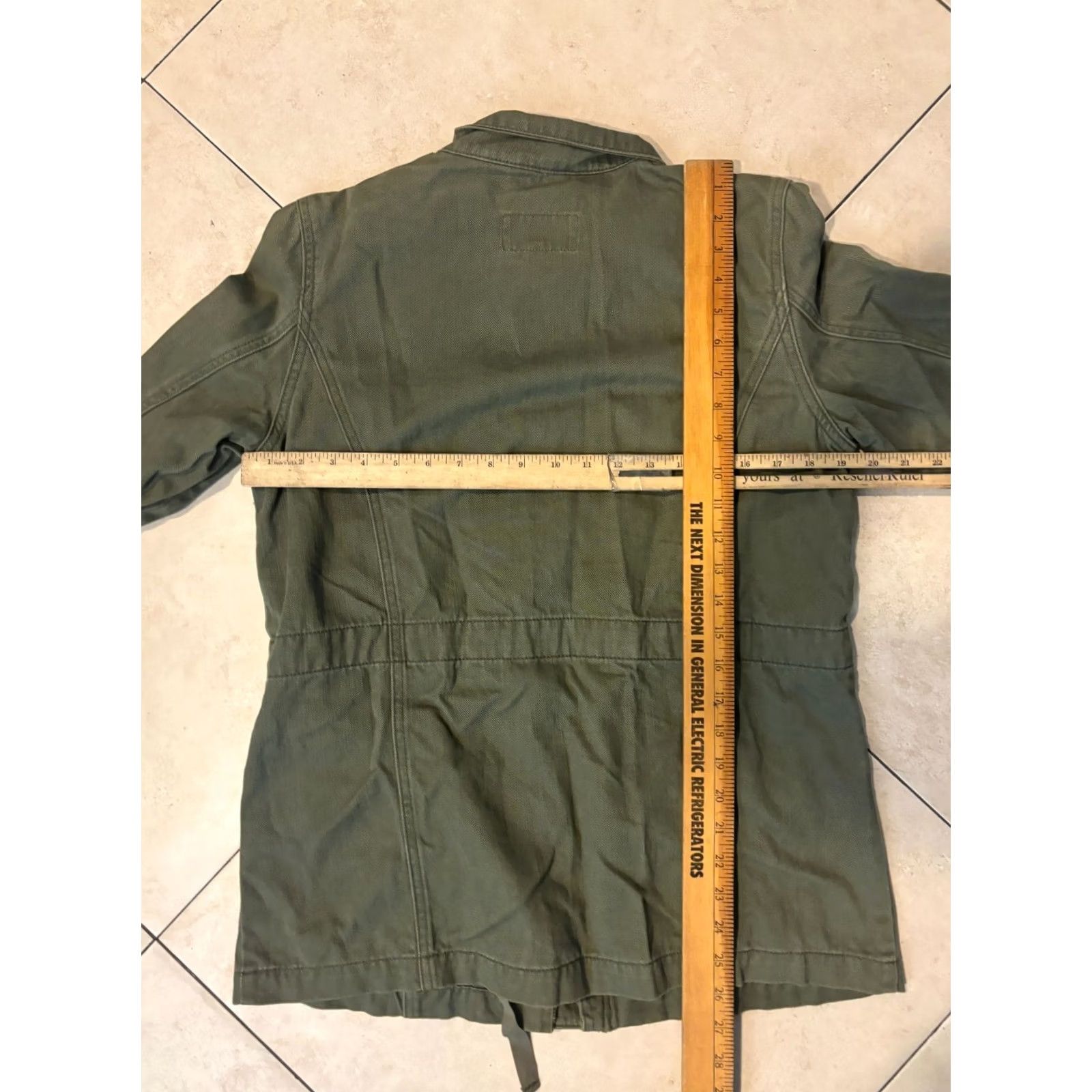 Levi's Levi's Jacket Womens Size Medium Green Utility Full Zip Snap On 5414 Size M / US 6-8 / IT 42-44 - 6 Thumbnail
