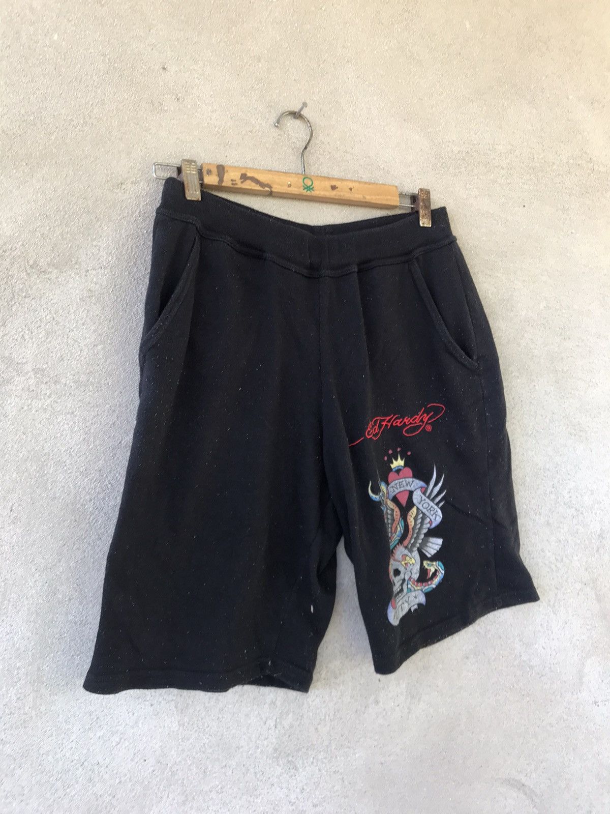 Ed Hardy VINTAGE ED HARDY SHORT PANTS Size US 30 / EU 46 - 3 Thumbnail