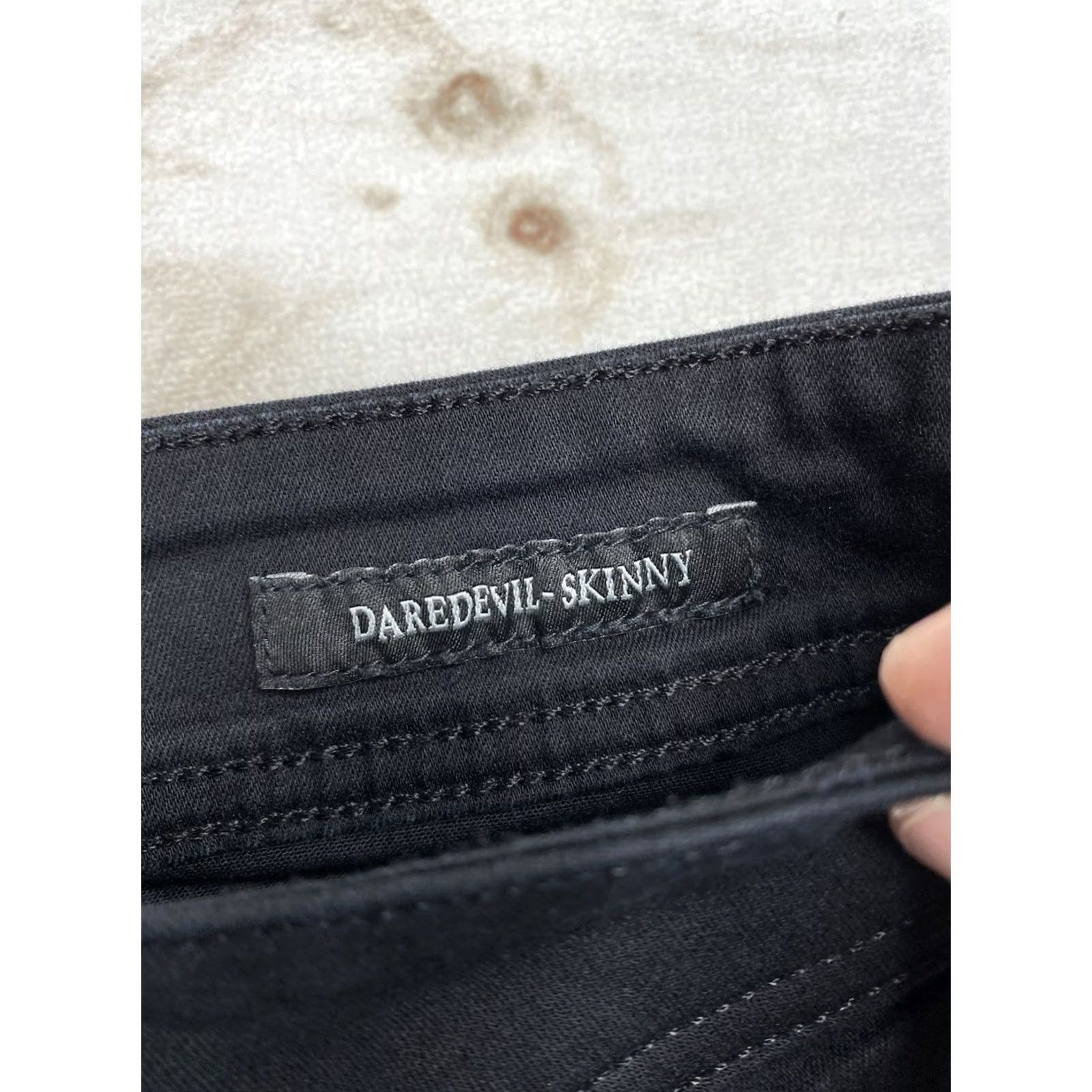 Apt. 9 Apt 9 Jeans Womens Sz 10 Black Mid Rise Bootcut 5-Pocket Denim Stretch Dark Wash Tummy Control Fall Winter Spring Features Pockets Mens? Size 32" / US 10 / IT 46 - 4 Thumbnail