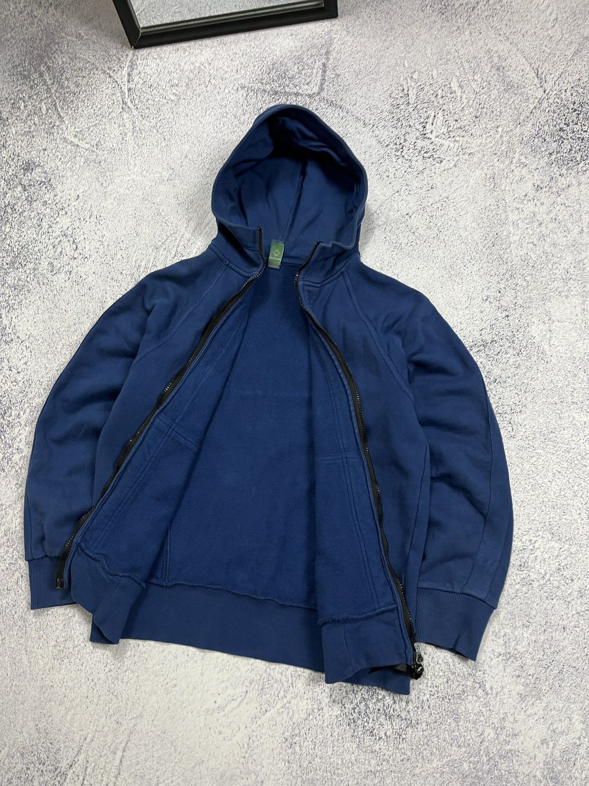 MA.STRUM × Vintage Vintage Ma.Strum Blue Zip Hoodie Size US S / EU 44-46 / 1 - 16 Thumbnail
