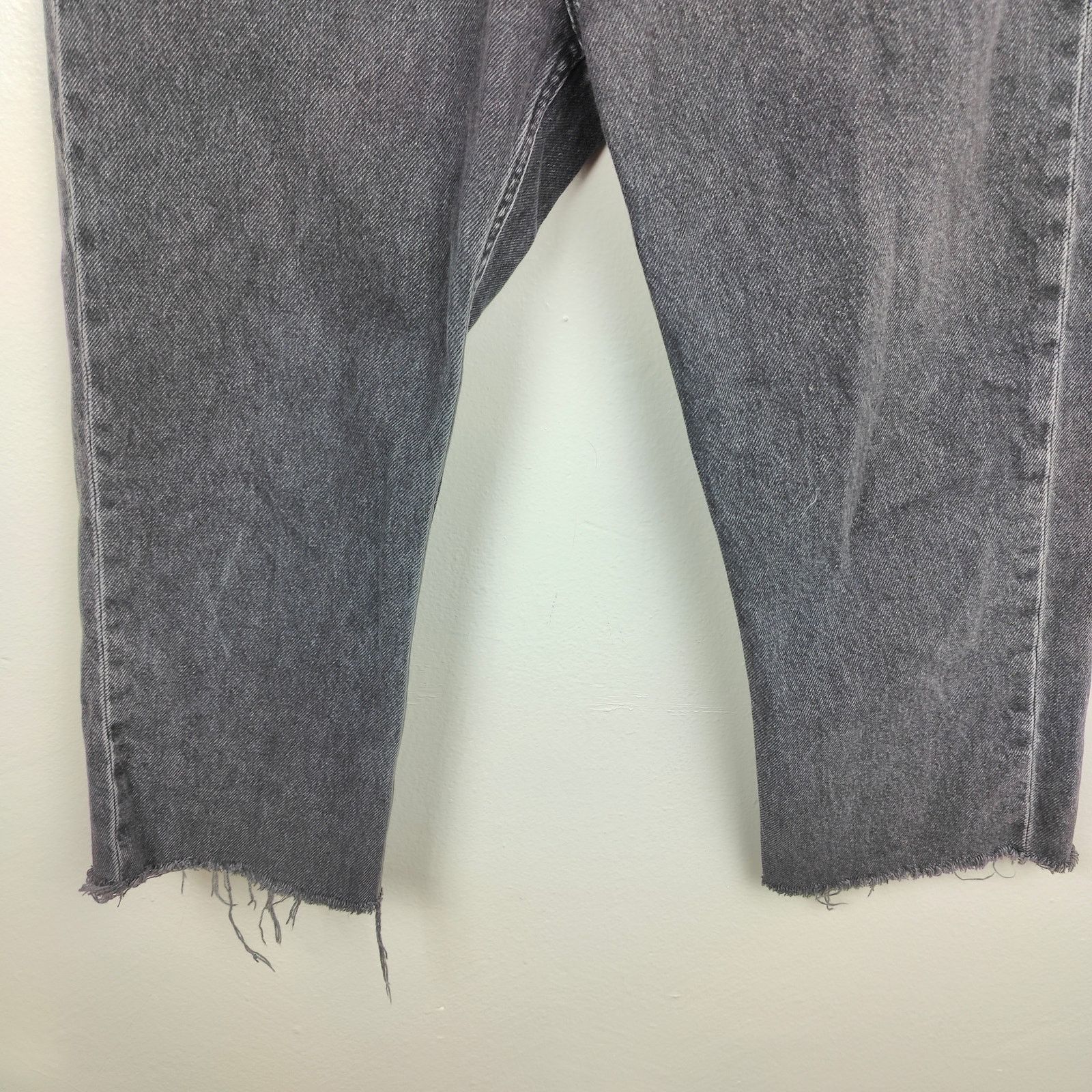 Carhartt Carhartt WIP Nolan Jeans Size 29 Charcoal Wash Button Fly Size 29" - 4 Thumbnail