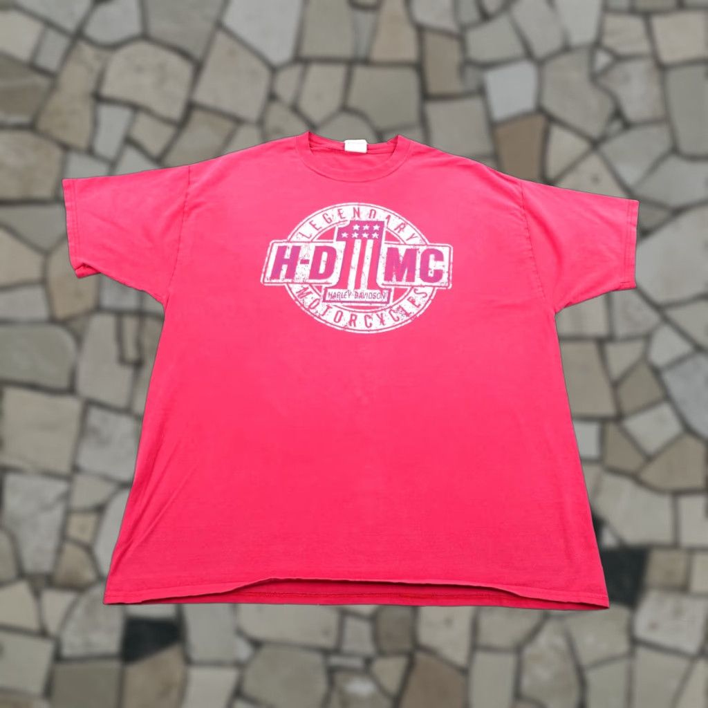 Harley Davidson Harley Davidson Shirt Mens 2XL Red Legendary Biker Tee Camarillo CA Motorcycles Size US XXL / EU 58 / 5 - 1 Thumbnail