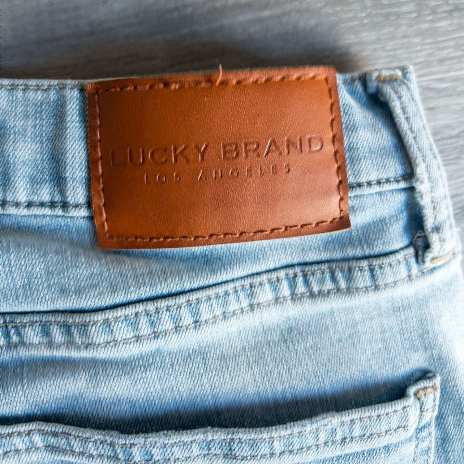 Lucky Brand Lucky Brand Bridgette High Rise Crop Jeans Womens 29 Light W Size 29" - 4 Thumbnail