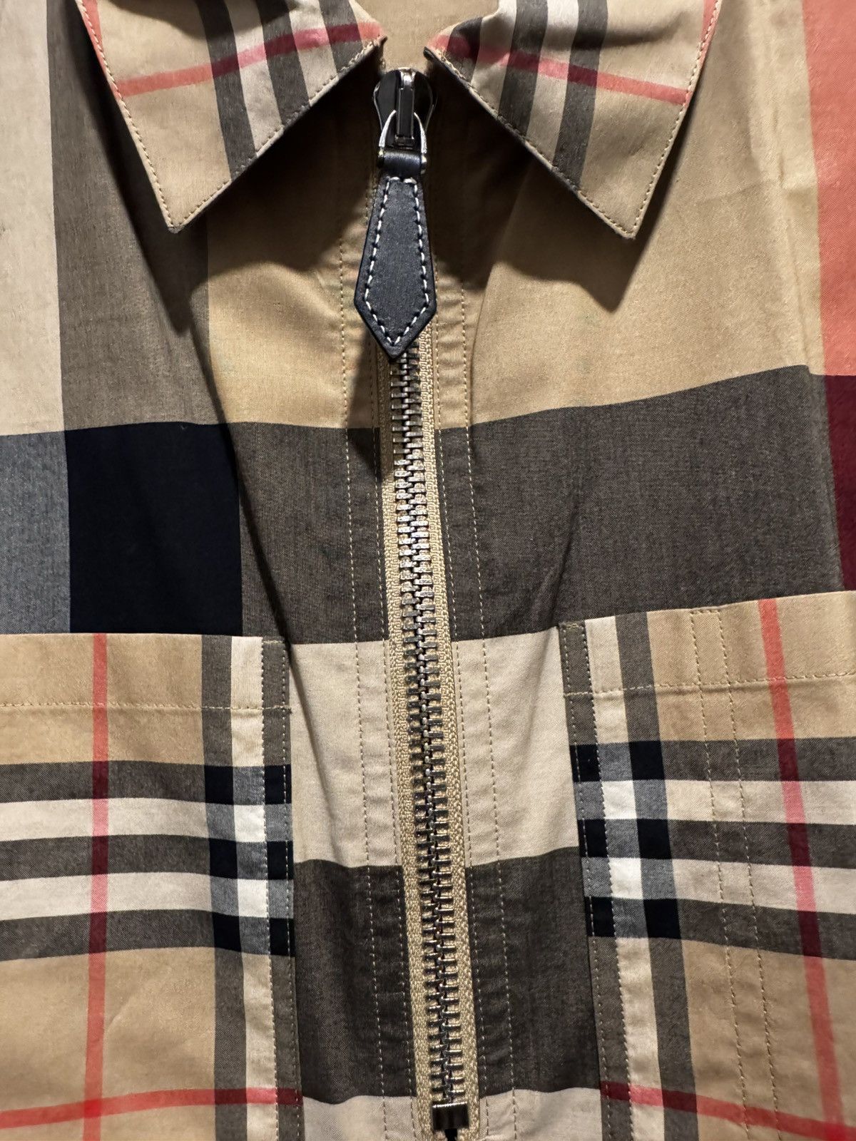 Burberry Beige Check Durham Shirt Size US S / EU 44-46 / 1 - 2 Thumbnail