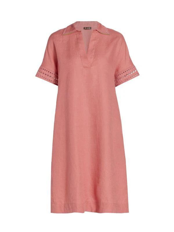 Loro Piana o1y1025 Mini Dress in Antique Rose Size M / US 6-8 / IT 42-44 - 1 Thumbnail