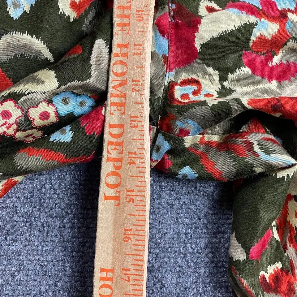 Saks Fifth Avenue Vintage Saks Fifth Avenue Pants Women's 6 Floral Tapered Mom Size 28" / US 6 / IT 42 - 6 Thumbnail
