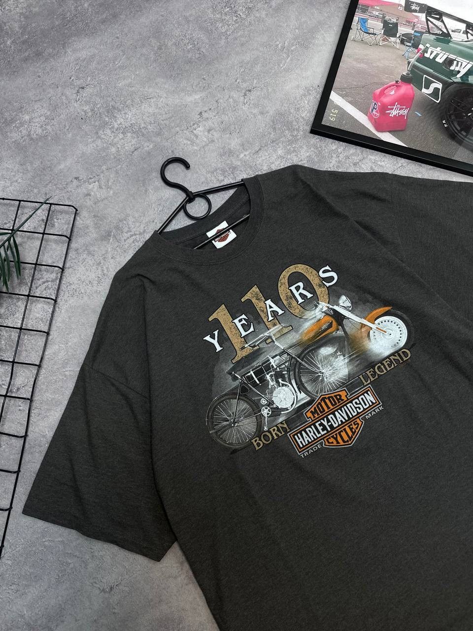 Harley Davidson Vintage Harley Davidson Moto T-Shirt Size US XXL / EU 58 / 5 - 3 Thumbnail