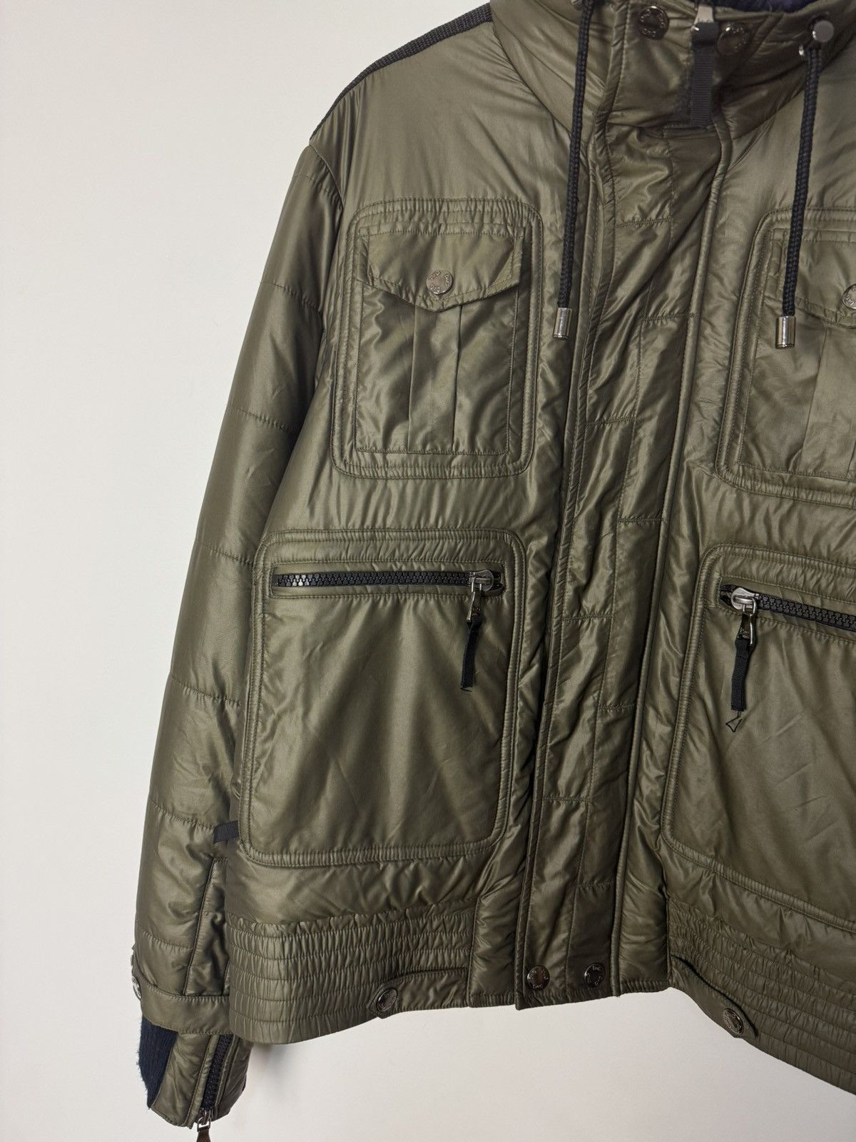 Dolce & Gabbana Dolce & Gabbana Military Puffer Jacket Multi Pocket 2000s Size US L / EU 52-54 / 3 - 5 Thumbnail