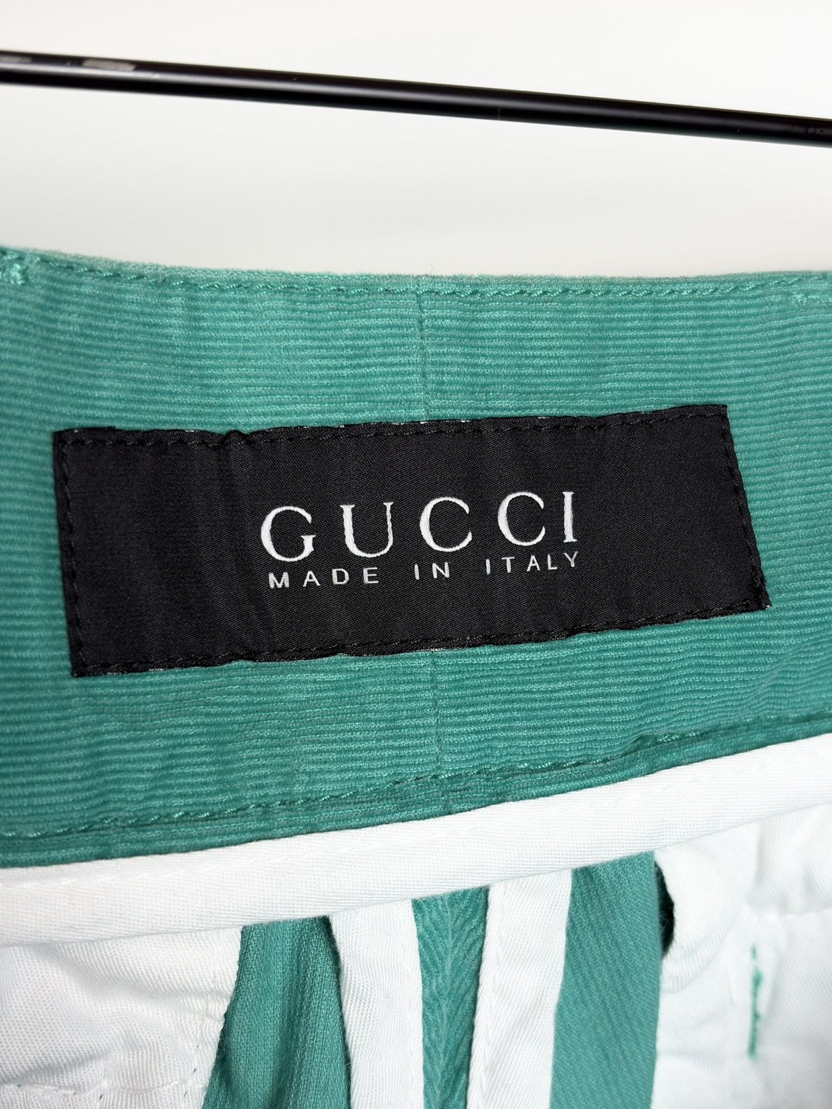 Gucci Gucci Tom Ford Green Flared Wide Leg Corduroy Pants Size US 30 / EU 46 - 7 Thumbnail