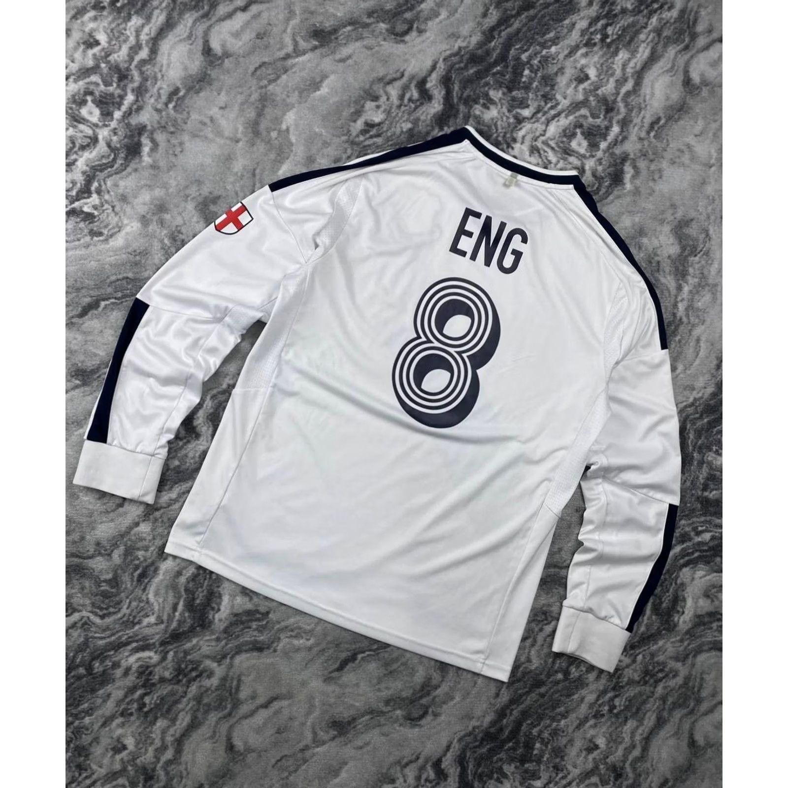 Vintage VINTAGE Ralph Lauren Polo Sport England Football Soccer Jersey Rugby Long Sleeve Men Size US L / EU 52-54 / 3 - 2 Thumbnail