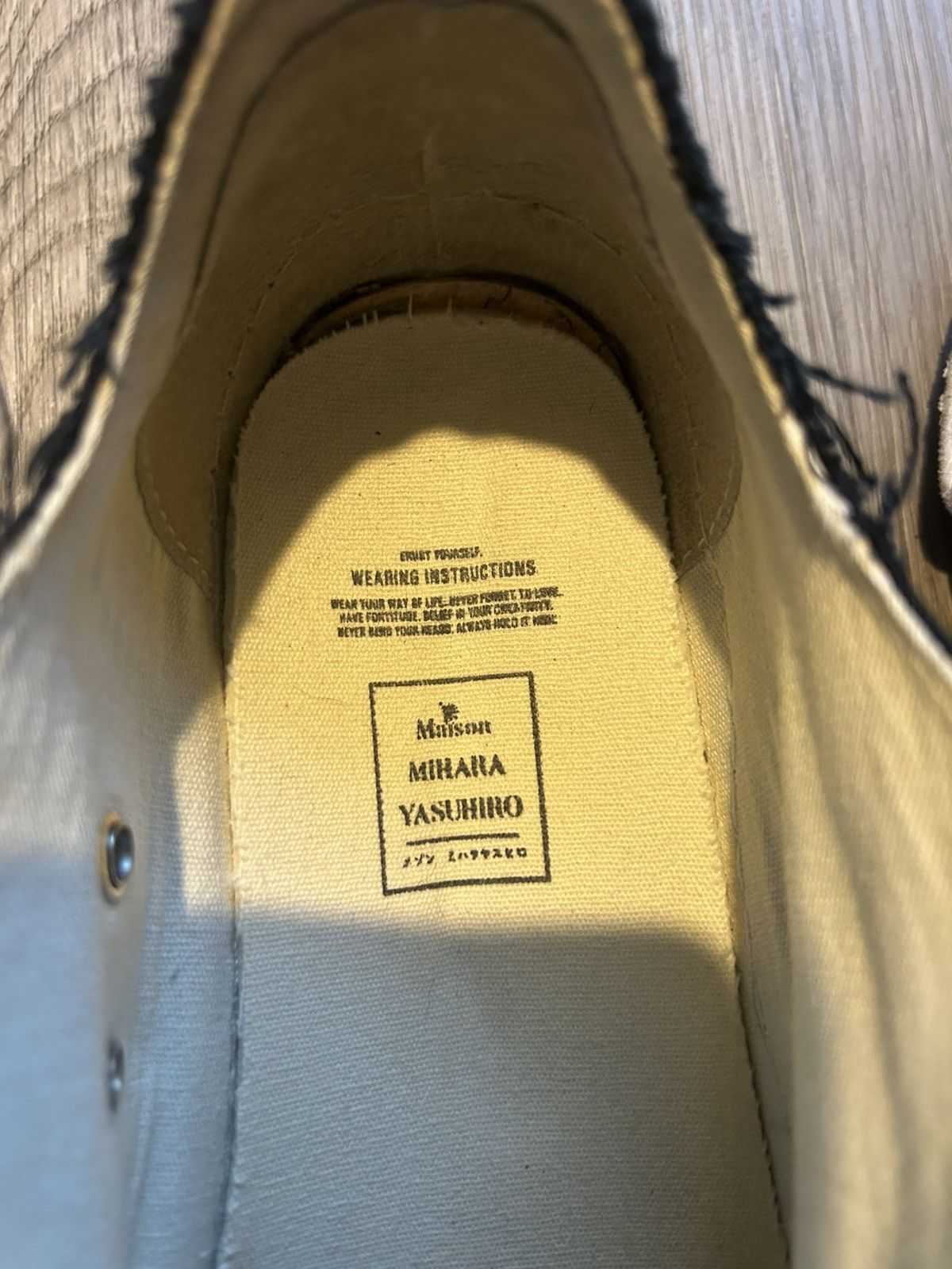 Maison MIHARA YASUHIRO MAISON MIHARA YASUHIRO Peterson OG Sole Canvas Size US 8 / EU 41 - 9 Thumbnail