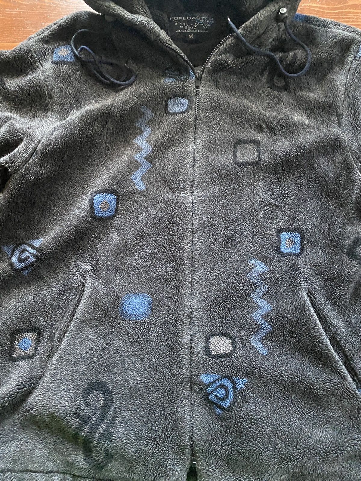 Vintage Vintage 90’s Forecaster Grey Fleece Hood Full Zip Jacket Size US M / EU 48-50 / 2 - 3 Thumbnail