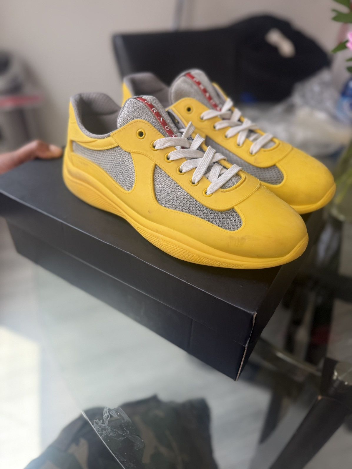 Prada Rubber yellow prada 🐥 Size US 11 / EU 44 - 2 Thumbnail