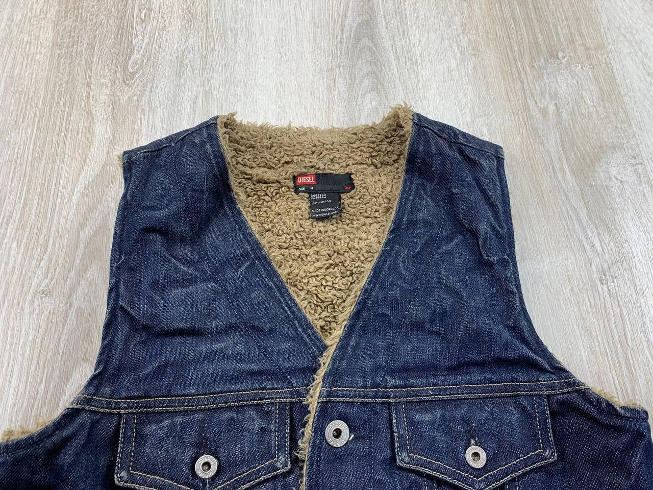 Diesel × Vintage Womens denim vest Diesel Size M Size M / US 6-8 / IT 42-44 - 4 Thumbnail