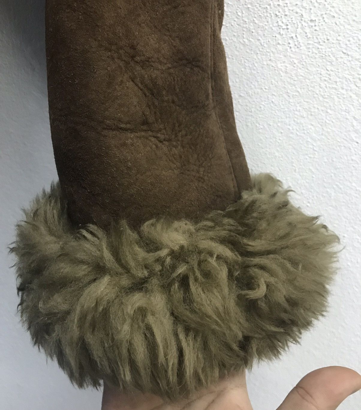 Leather × Vintage Vintage Rotiny Fur Leather Jacket Size US M / EU 48-50 / 2 - 6 Thumbnail