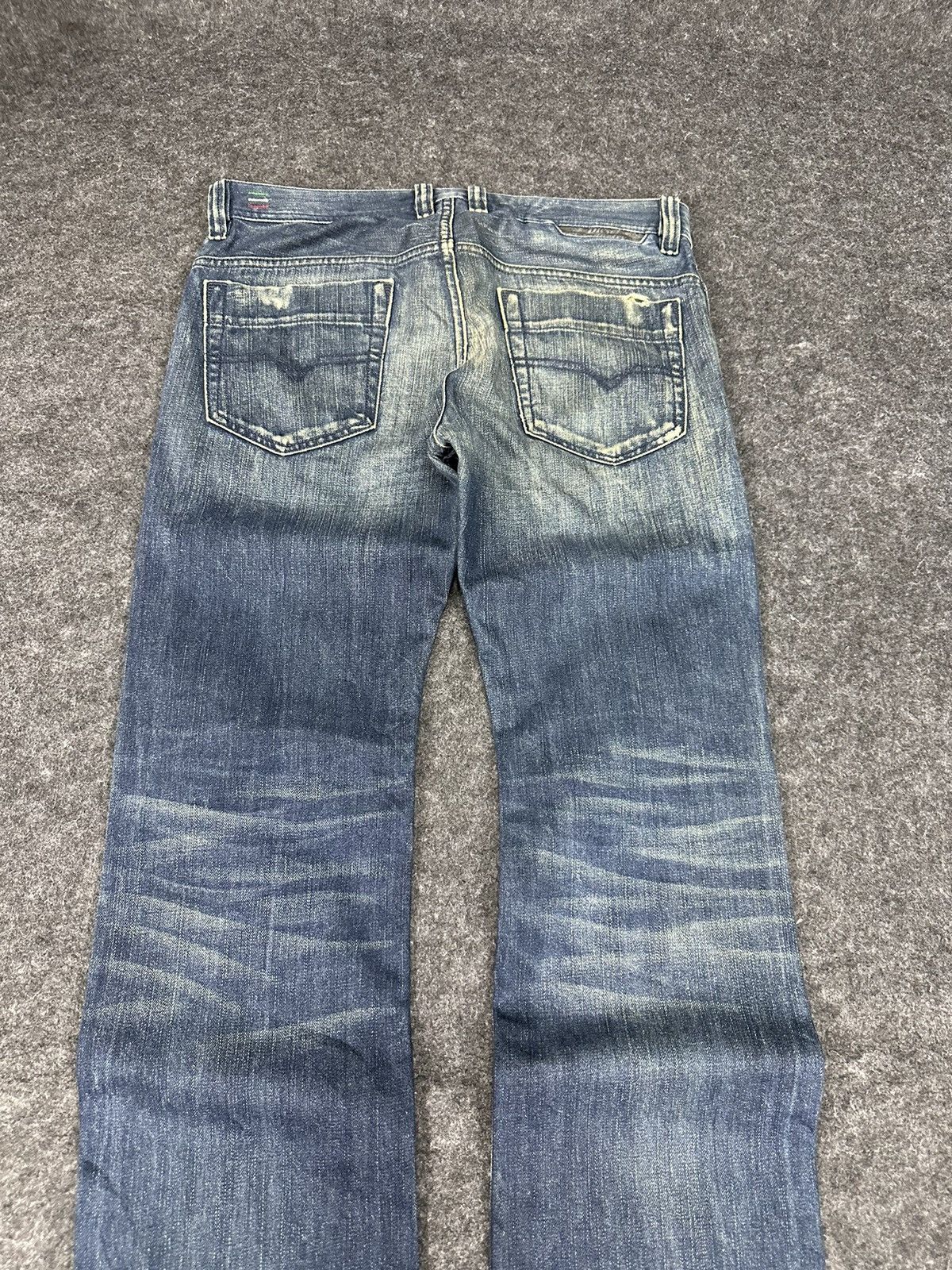 Diesel Diesel Industry Safado Rust Washed Denim 32x32 D729 Size US 32 / EU 48 - 4 Thumbnail